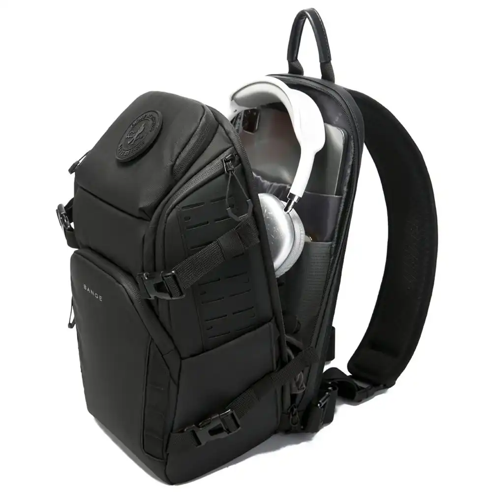 Τσαντάκι Στήθους Bange FW231 μαύρο