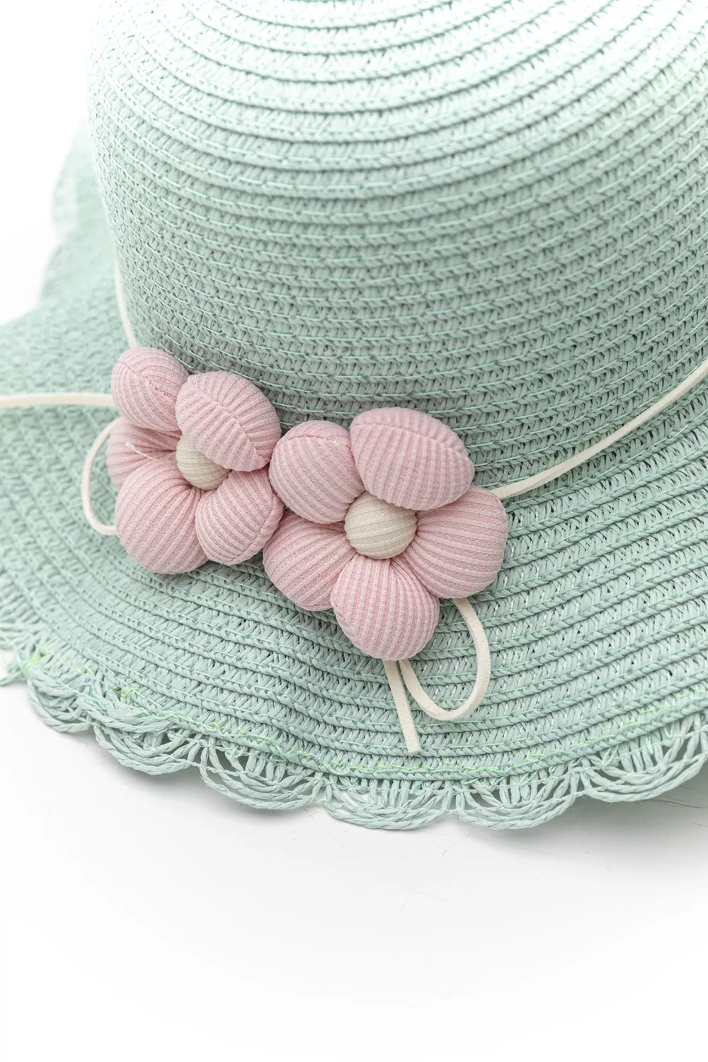 Ψάθινο καπέλο παιδικό (5άδα)