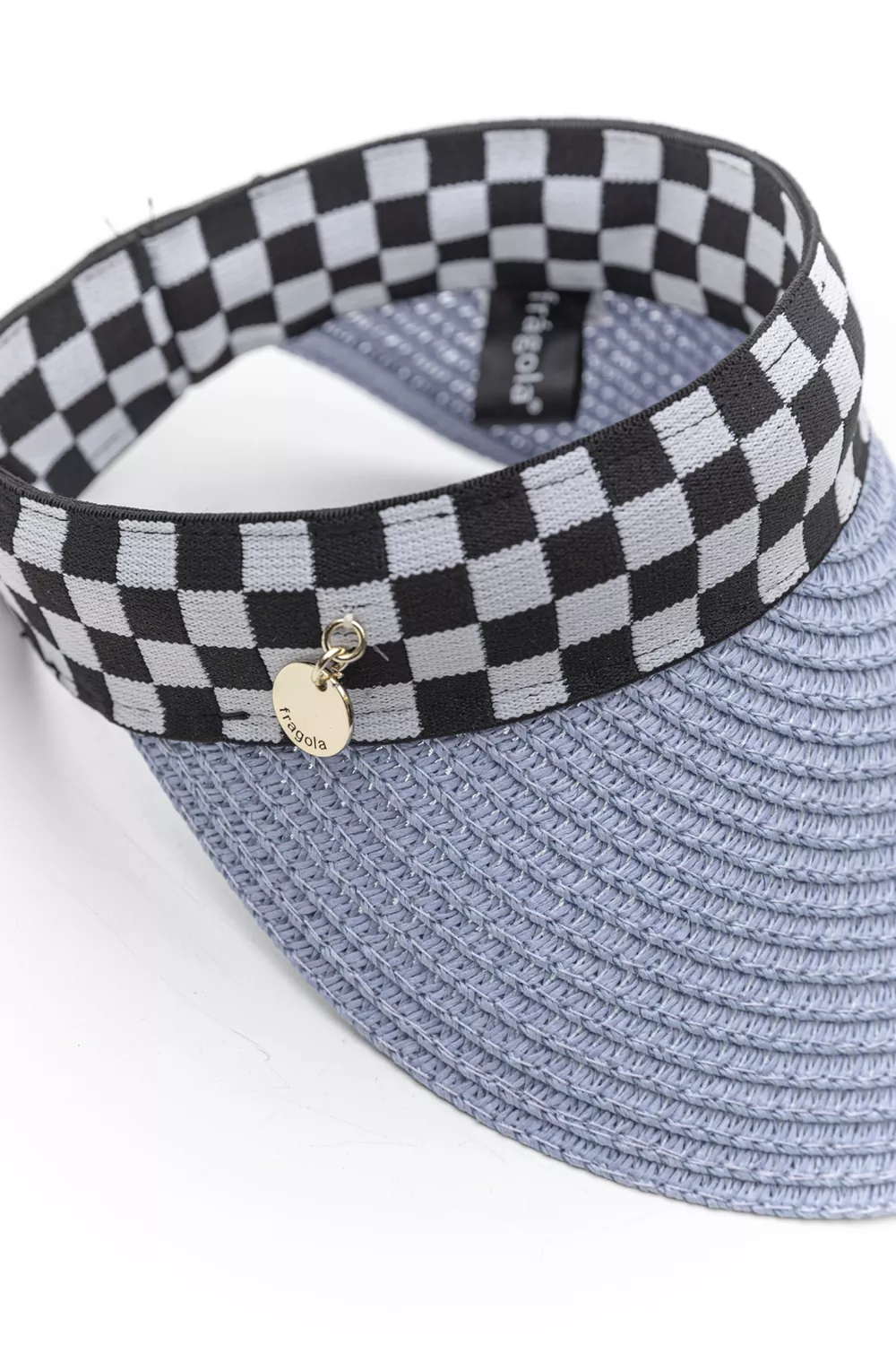 Ψάθινο καπέλο παιδικό με ανοιχτή κεφαλή