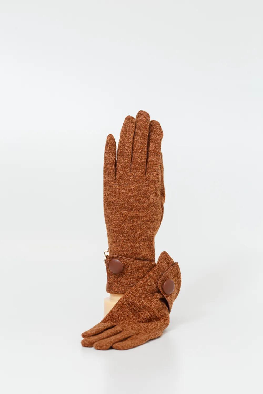 Γάντι γυναικείο από πλεκτό ύφασμα