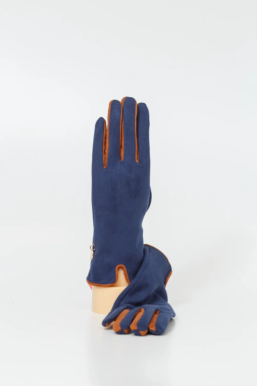 Δίχρωμο γυναικείο γάντι