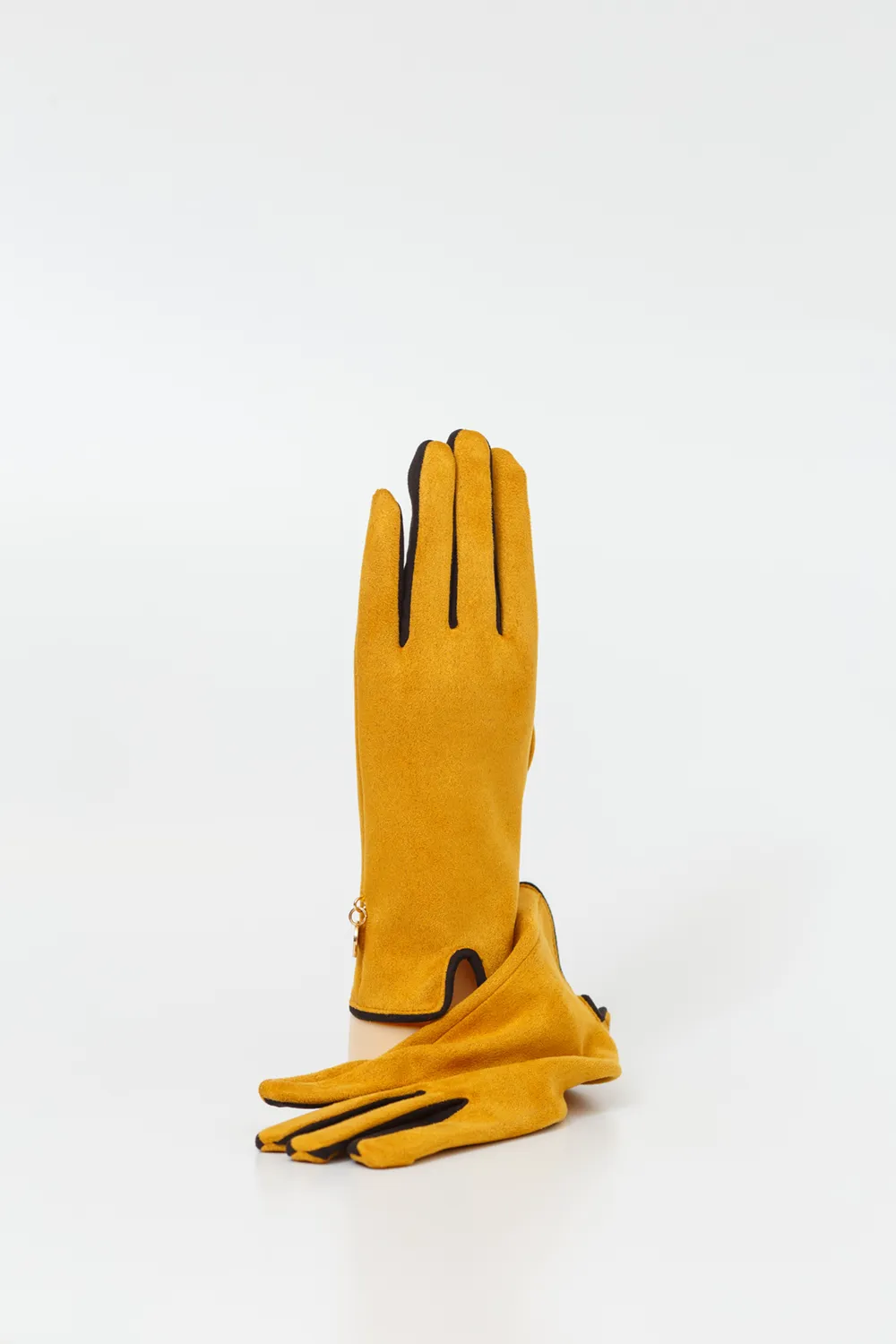 Δίχρωμο γυναικείο γάντι