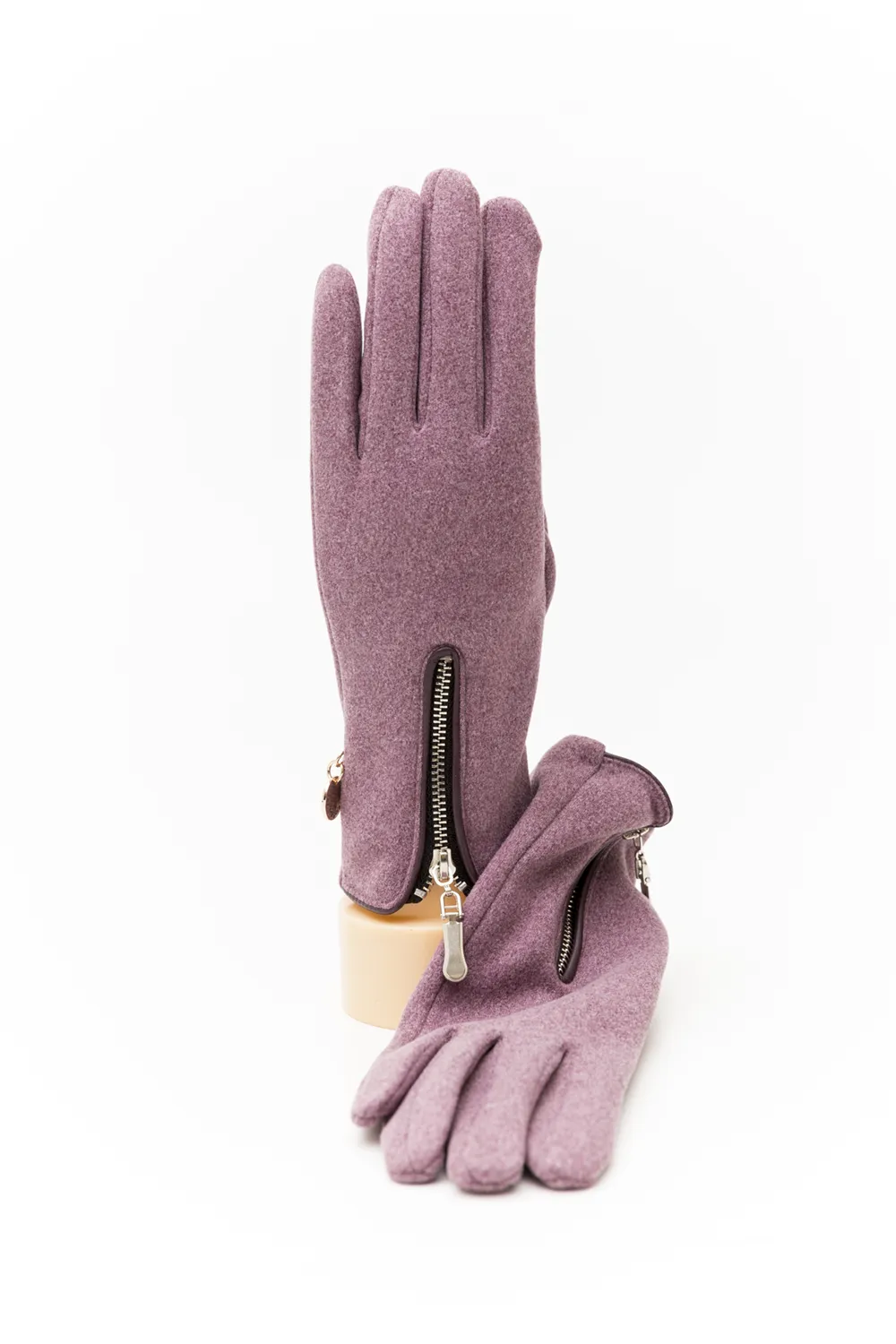 Γάντι με μεταλλικό κάθετο φερμουάρ Γάντι με μεταλλικό κάθετο φερμουάρ