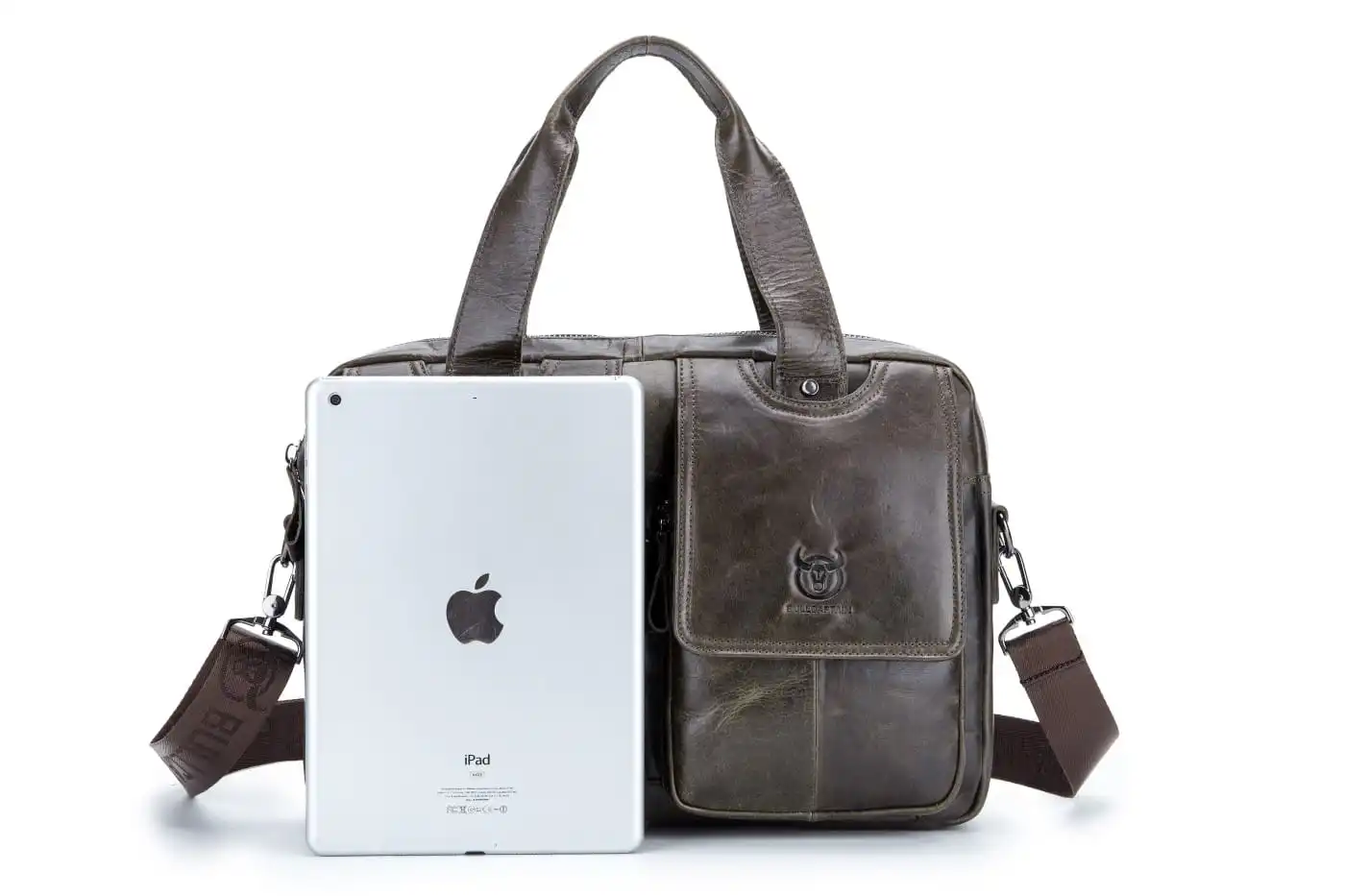 Δερμάτινος χαρτοφύλακας Bull Captain GWB-042 καφέ