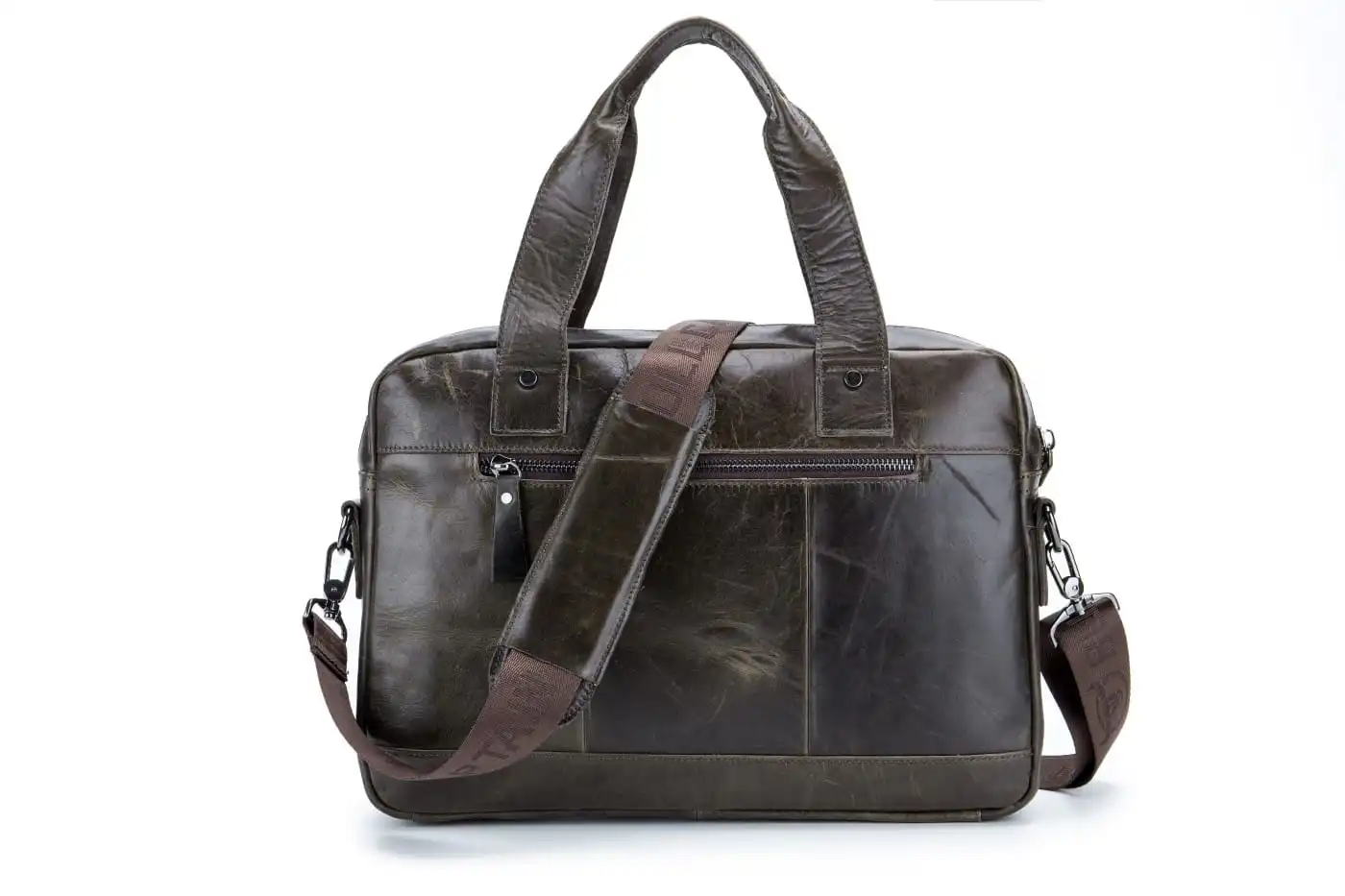 Δερμάτινος χαρτοφύλακας Bull Captain GWB-042 καφέ