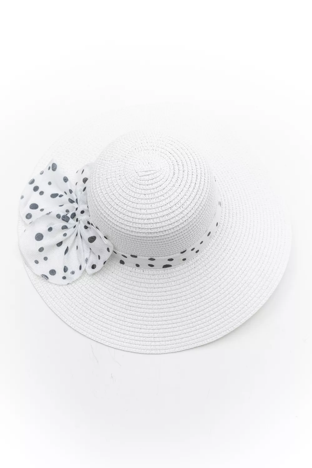 Ψάθινο καπέλο με πλατύ γείσο Ψάθινο καπέλο με πλατύ γείσο