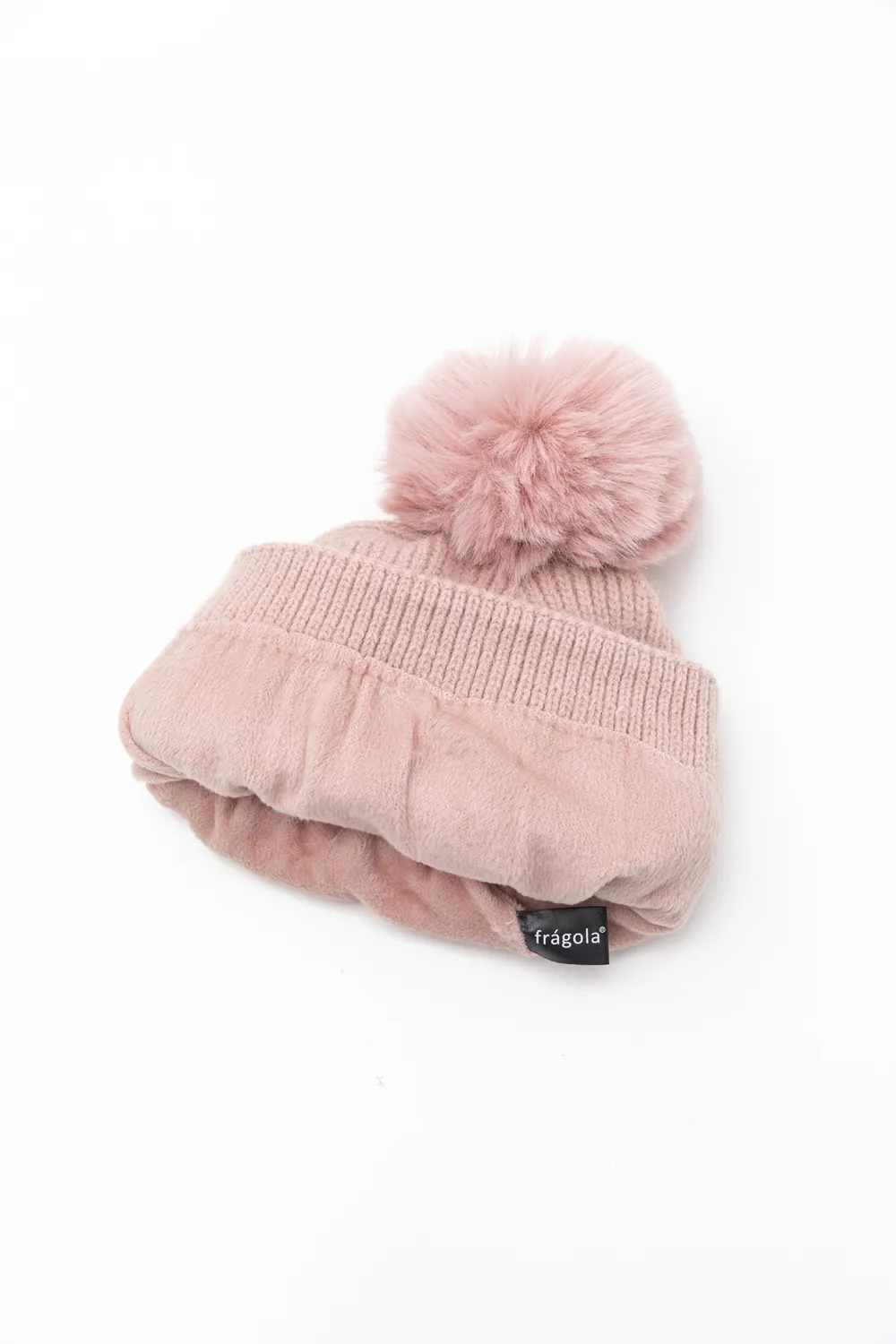 Γυναικείος μοχέρ σκούφος με strass