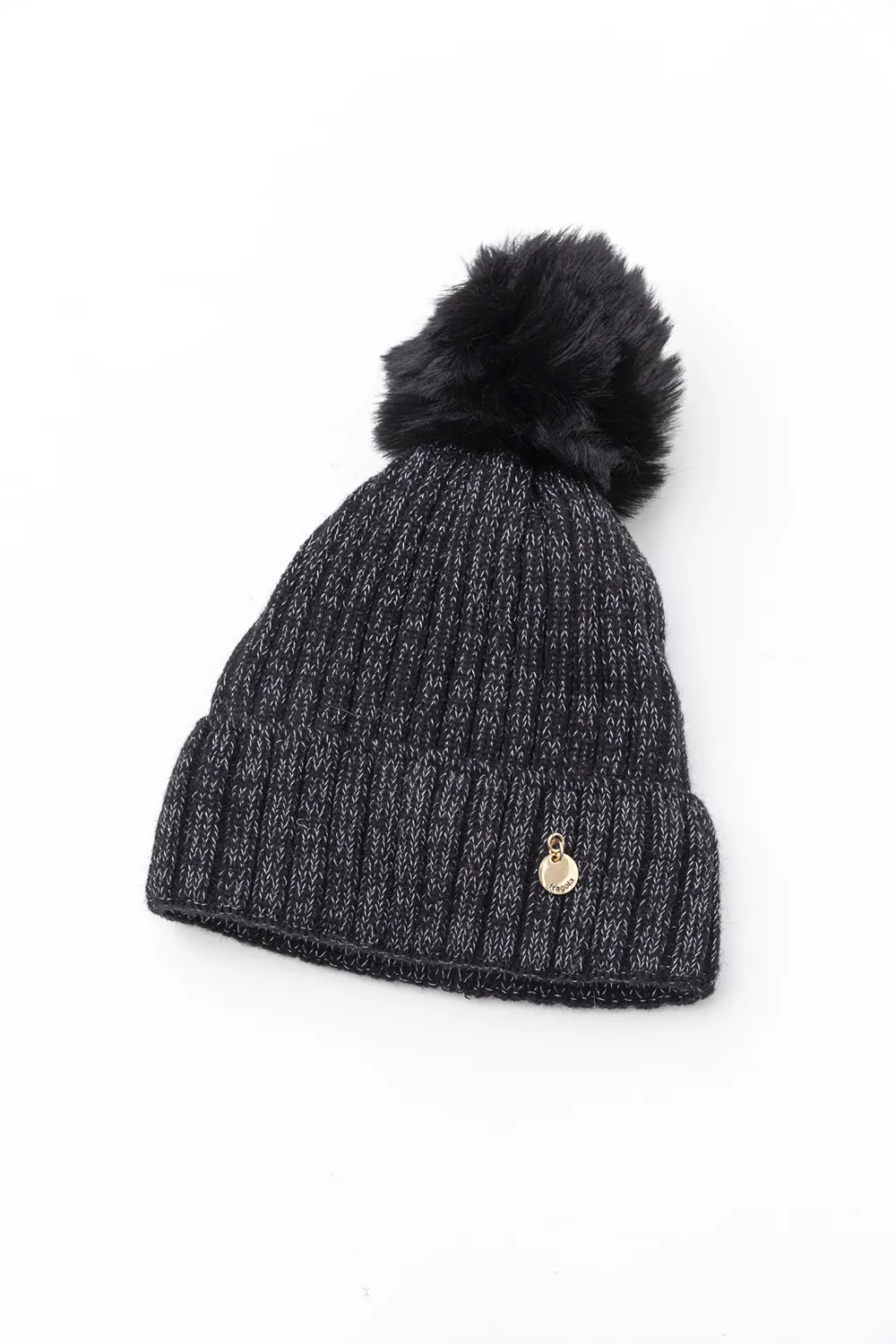 Γυναικείος σκούφος με μεταλλική κλωστή