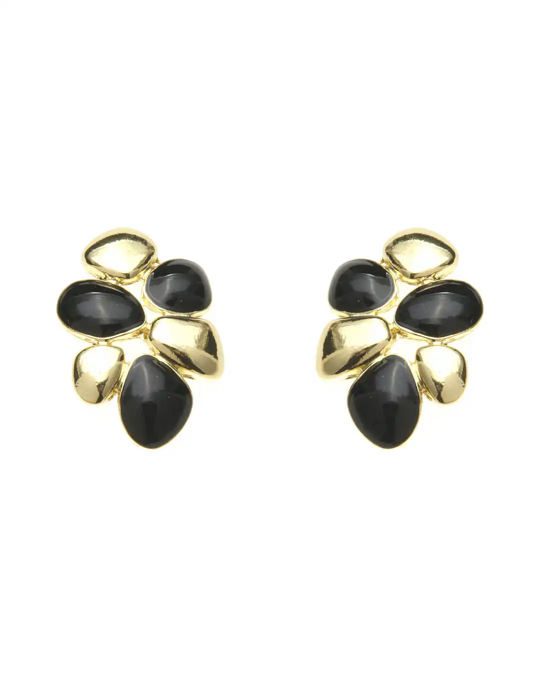 Καρφωτό σκουλαρίκι XY-3514-20 – Μαύρο