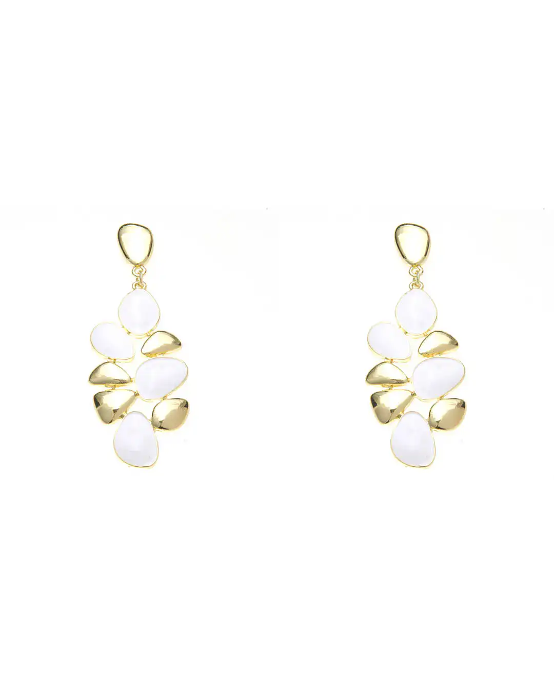 Καρφωτό σκουλαρίκι XY-3530-20 – Ασπρο