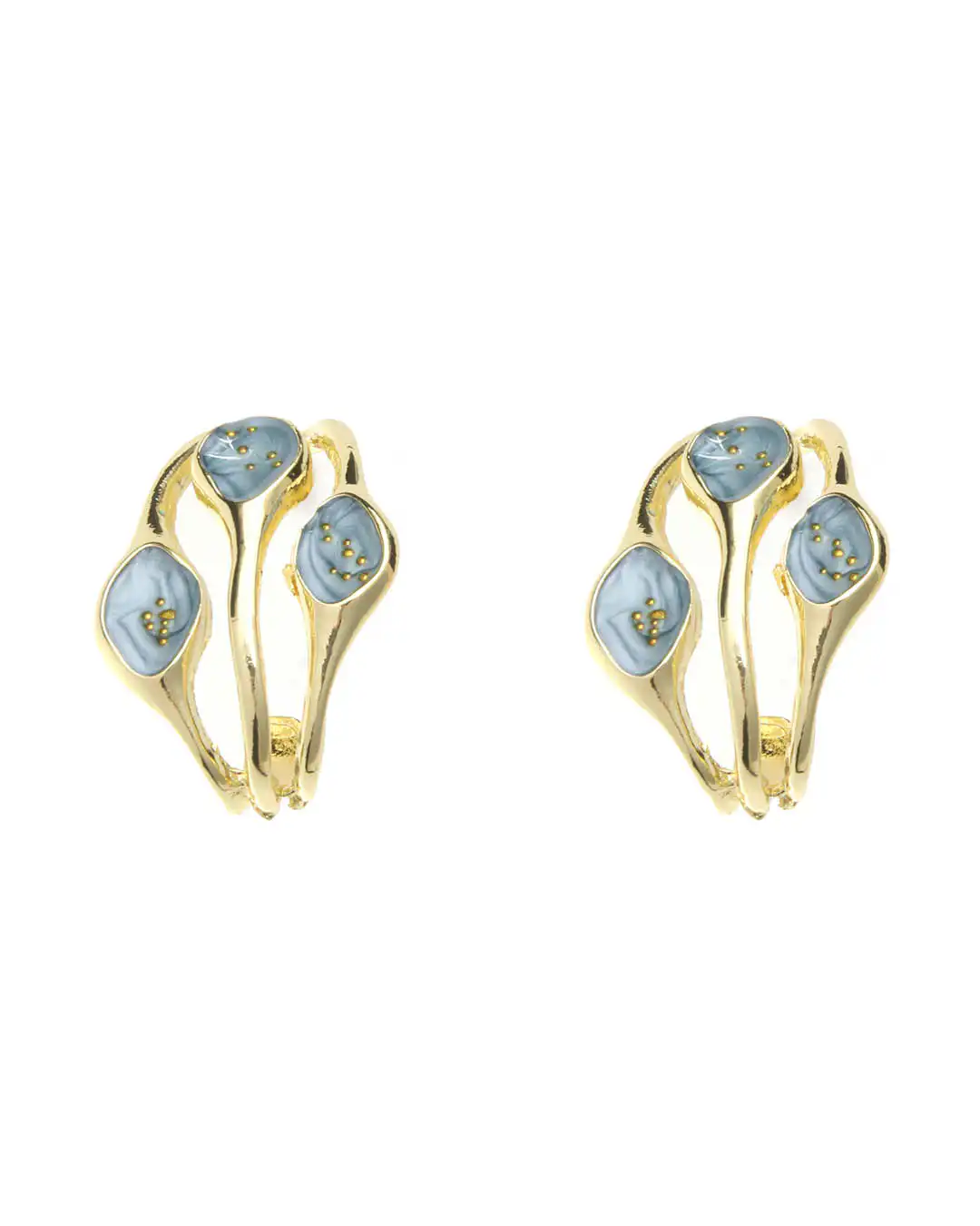 Κρεμαστό σκουλαρίκι XY-3517-20 – Πετρόλ