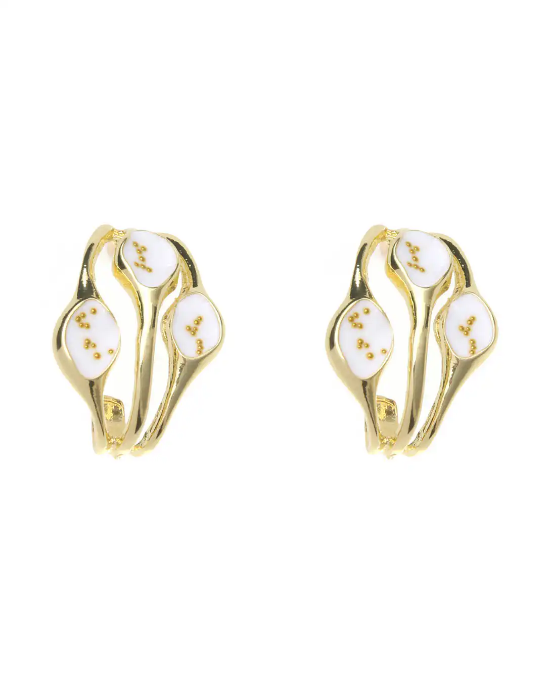 Κρεμαστό σκουλαρίκι XY-3517-20 – Μπέζ