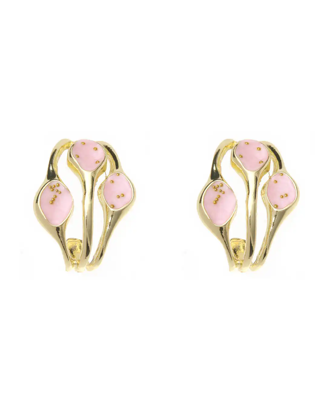 Κρεμαστό σκουλαρίκι XY-3517-20 – Ροζ