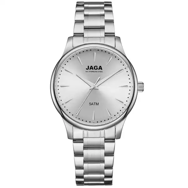 Ρολόι JAGA ατσάλινο J100-6