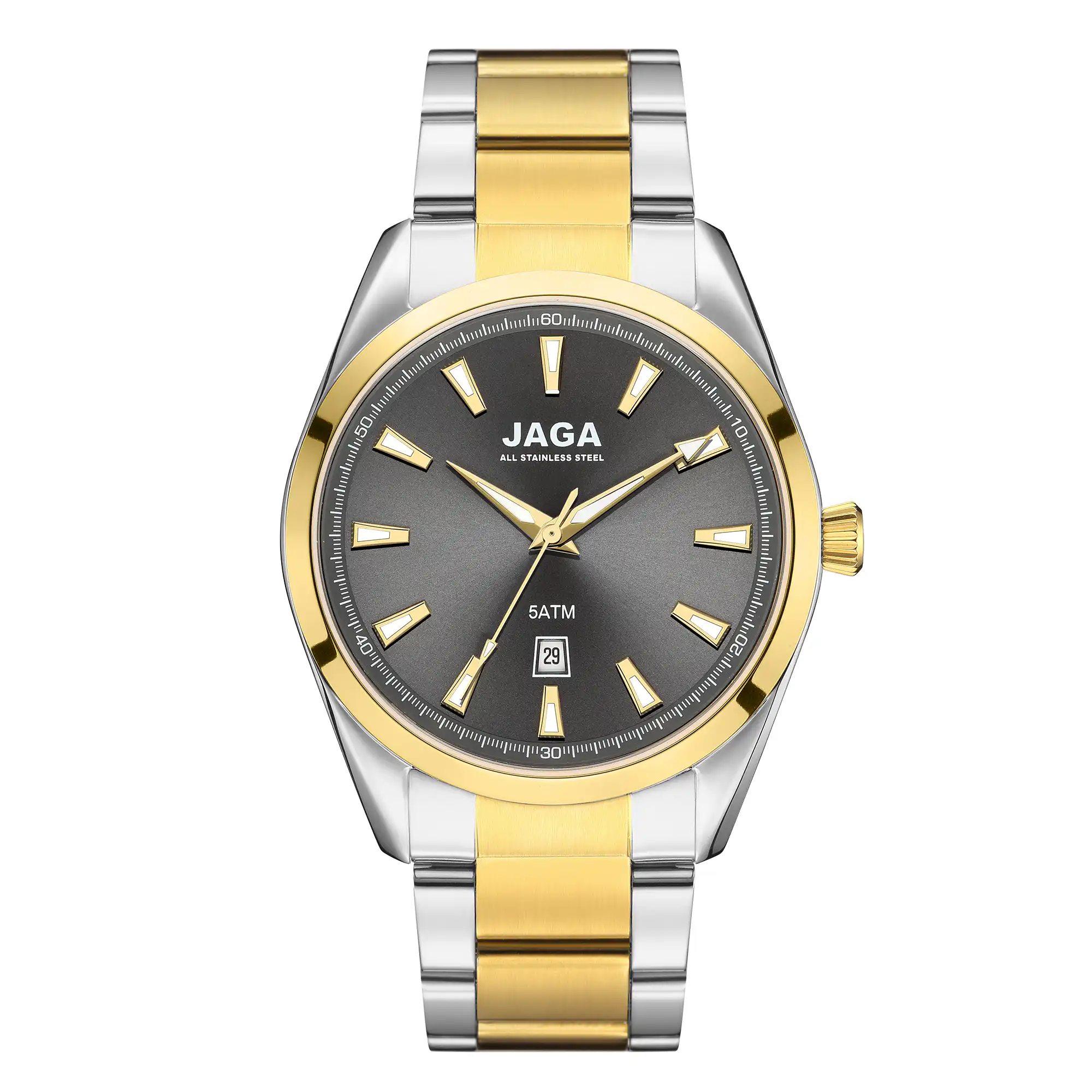 Ρολόι JAGA ατσάλινο J104-6 Ρολόι JAGA ατσάλινο J104-6