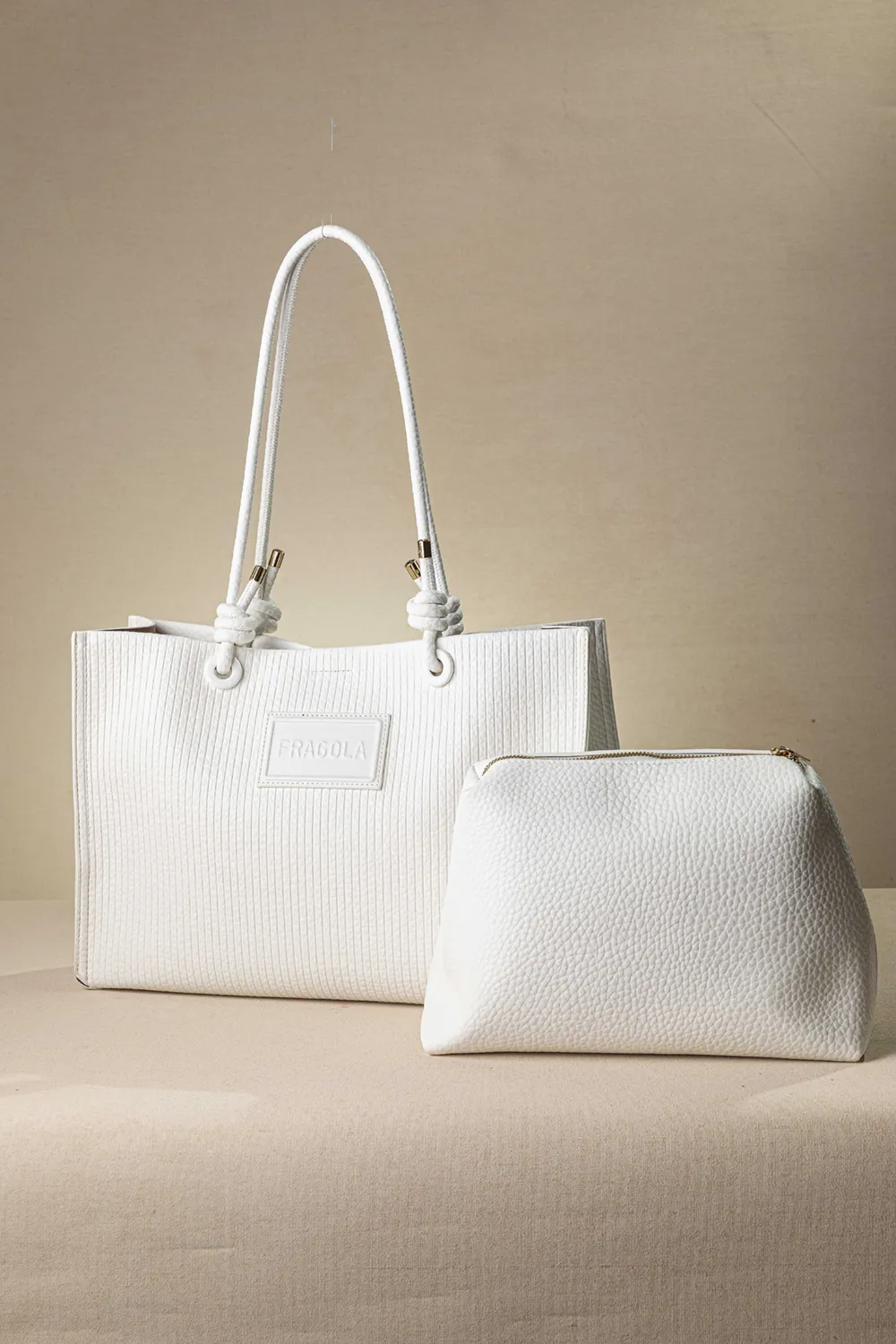 Μαλακή τετράγωνη τσάντα ώμου