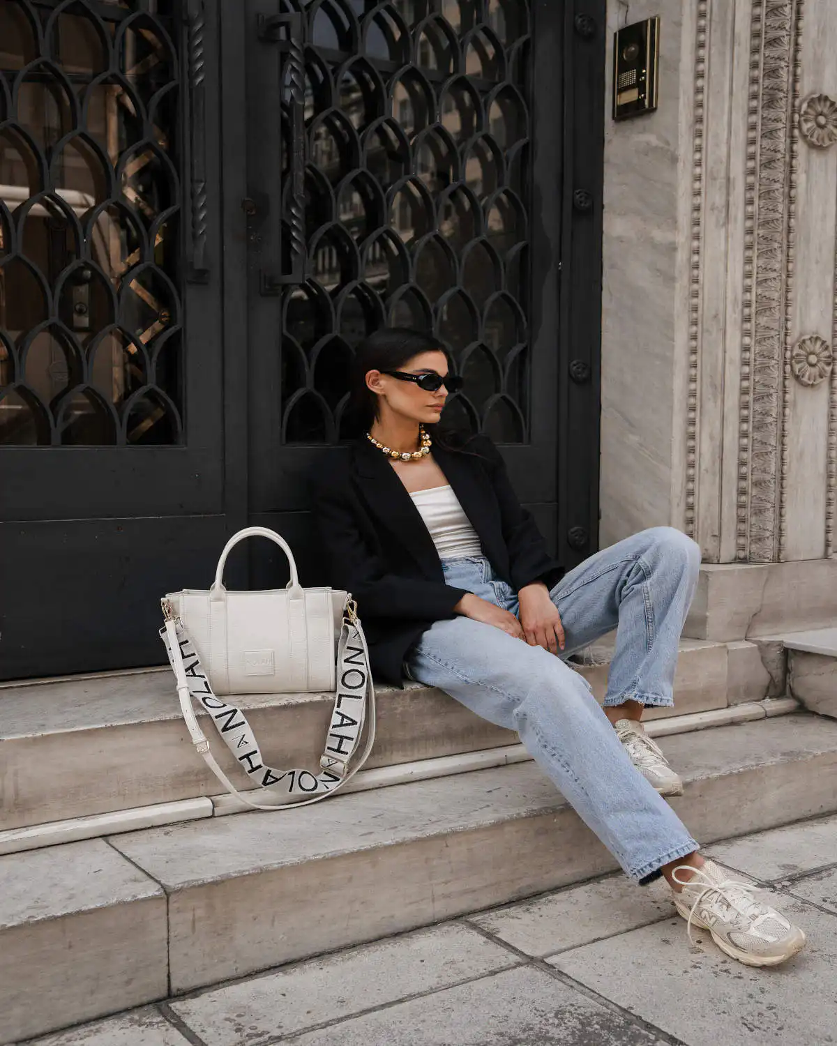 Korina Medium Off White