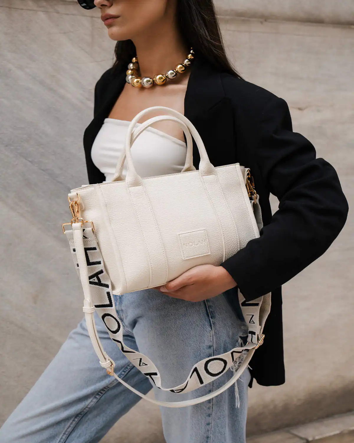 Korina Medium Off White