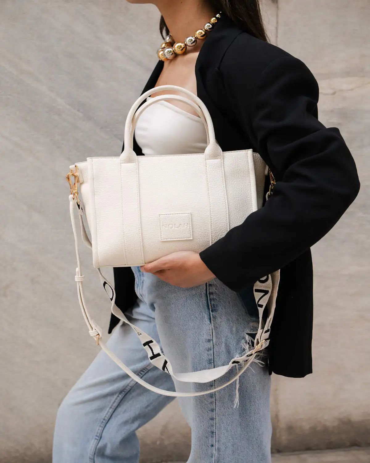 Korina Medium Off White