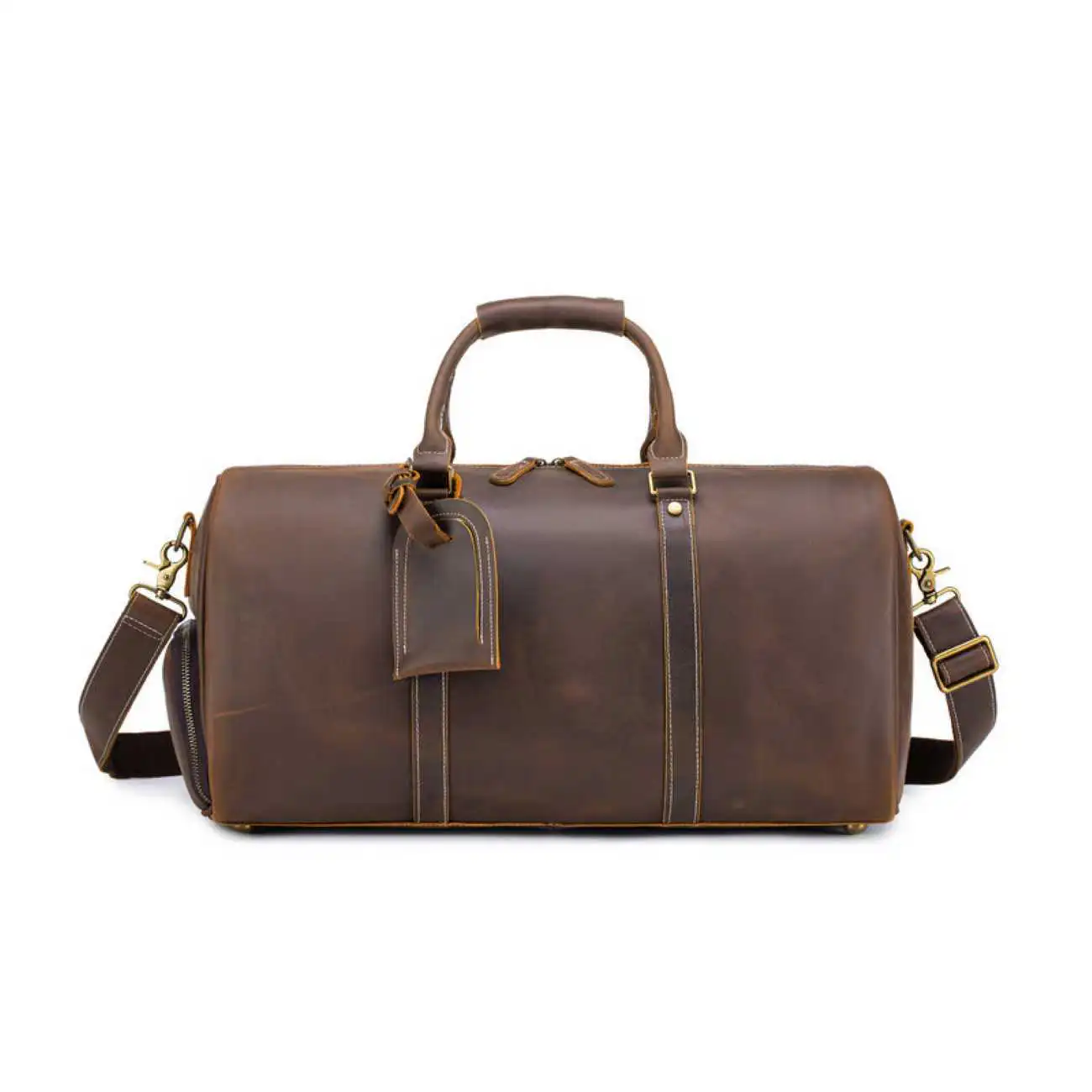 Δερμάτινος Σάκος Ταξιδίου Bull Captain LVBM099 καφέ Δερμάτινος Σάκος Ταξιδίου Bull Captain LVBM099 καφέ