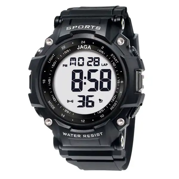 Ρολόϊ ψηφιακό JAGA M125X-ΜΑΥΡΟ