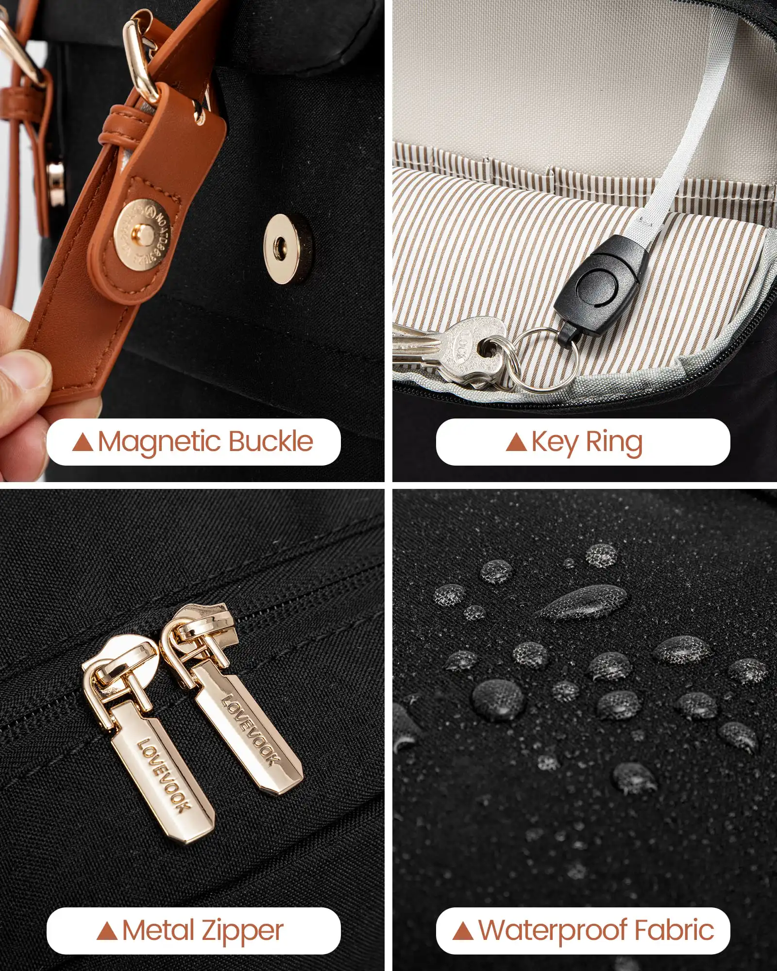 Γυναικείο Σακίδιο Φορητού Υπολογιστή Lovevook 15,6'' MB2110 black