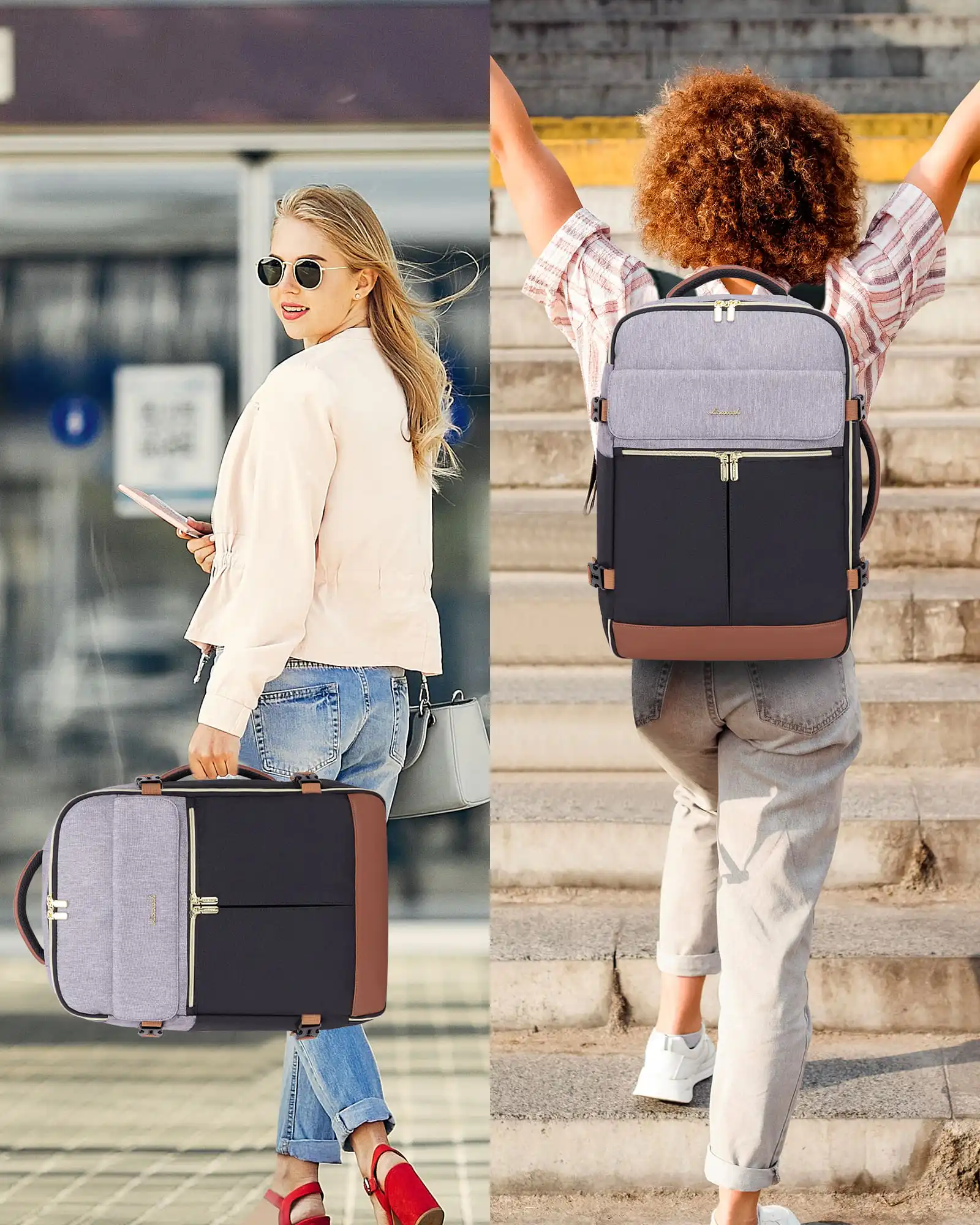 Σακίδιο Ταξιδίου Καμπίνας 40L 17,3" MB2112 black/gray