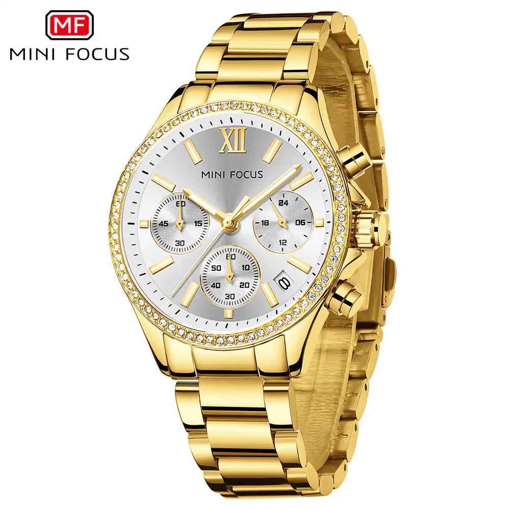 Μεταλλικό ρολόι Mini Focus MF0617L-4