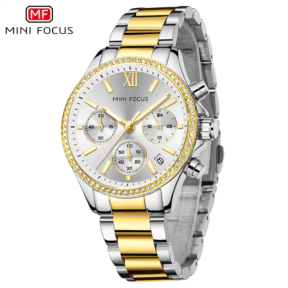 Μεταλλικό ρολόι Mini Focus MF0617L-5