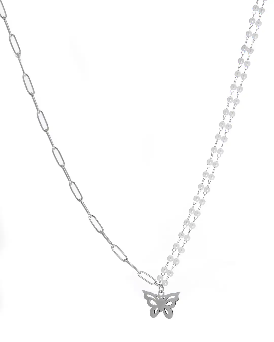 Αλυσίδα λαιμού MN43-44 – Ασημί Αλυσίδα λαιμού MN43-44 – Ασημί