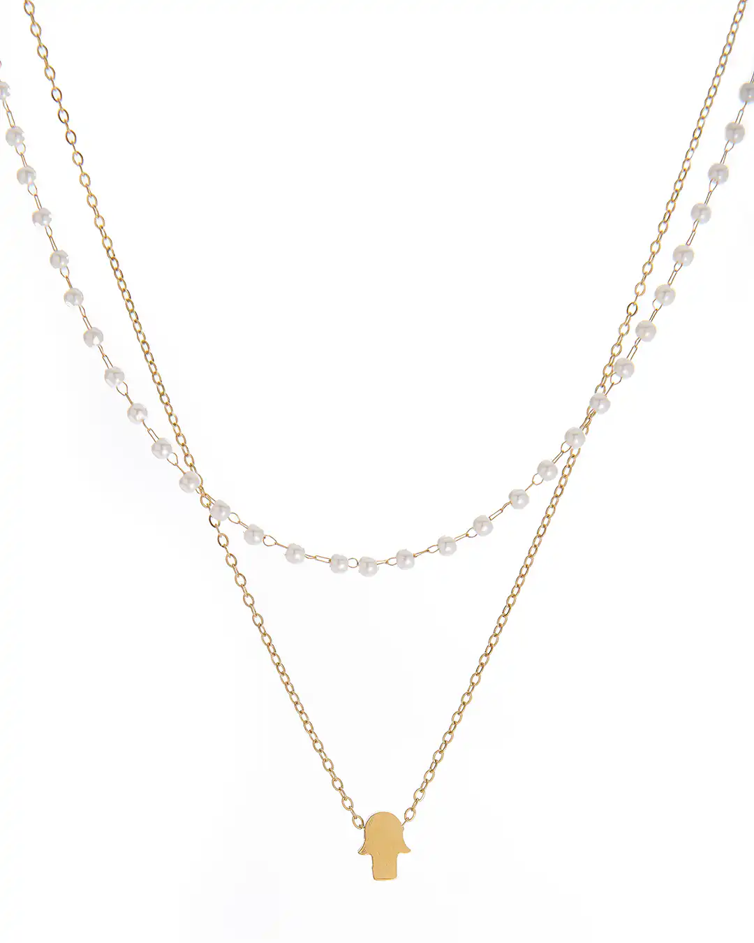 Διπλή αλυσίδα λαιμού MN43-46 – Χρυσό Διπλή αλυσίδα λαιμού MN43-46 – Χρυσό