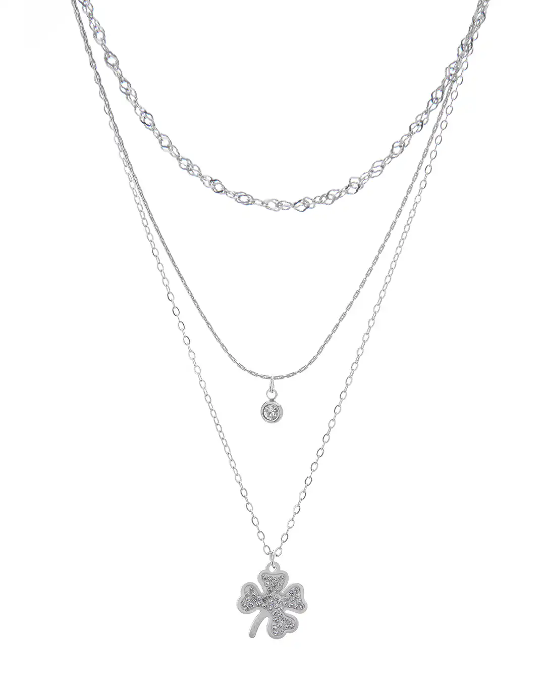 Τριπλή αλυσίδα λαιμού MN4324-41 – Ασημί Τριπλή αλυσίδα λαιμού MN4324-41 – Ασημί