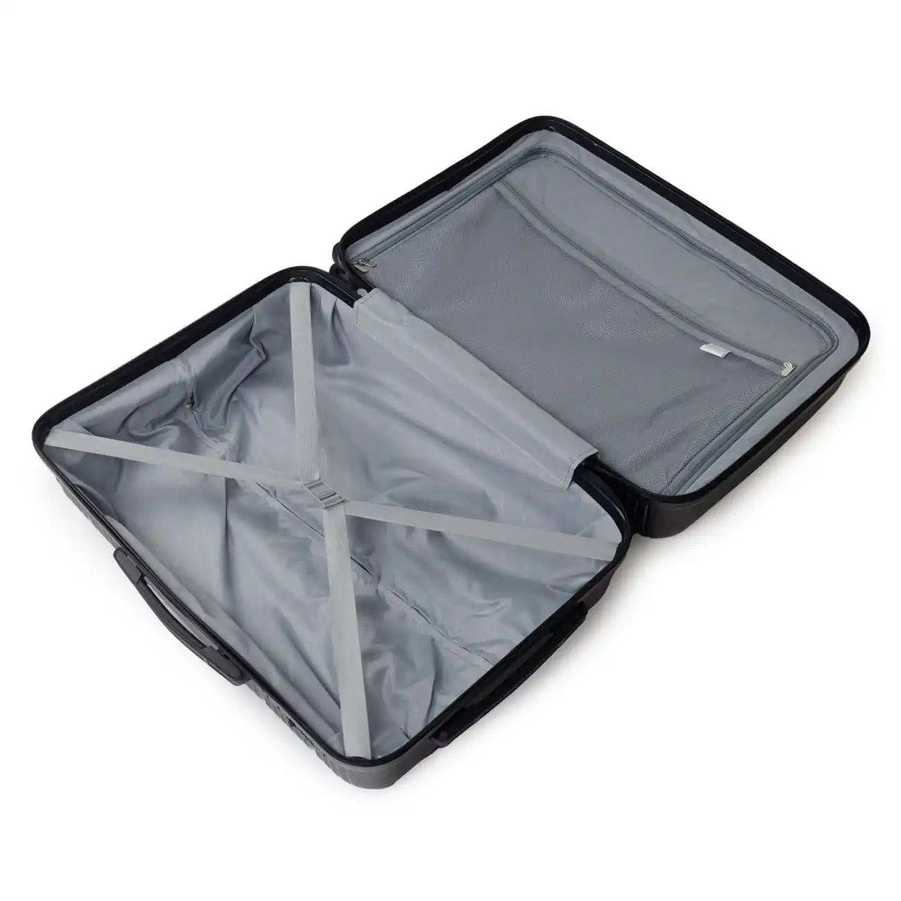 Βαλίτσες σκληρές μικρή μεσαία Newcom (PP) N1594 μαύρο