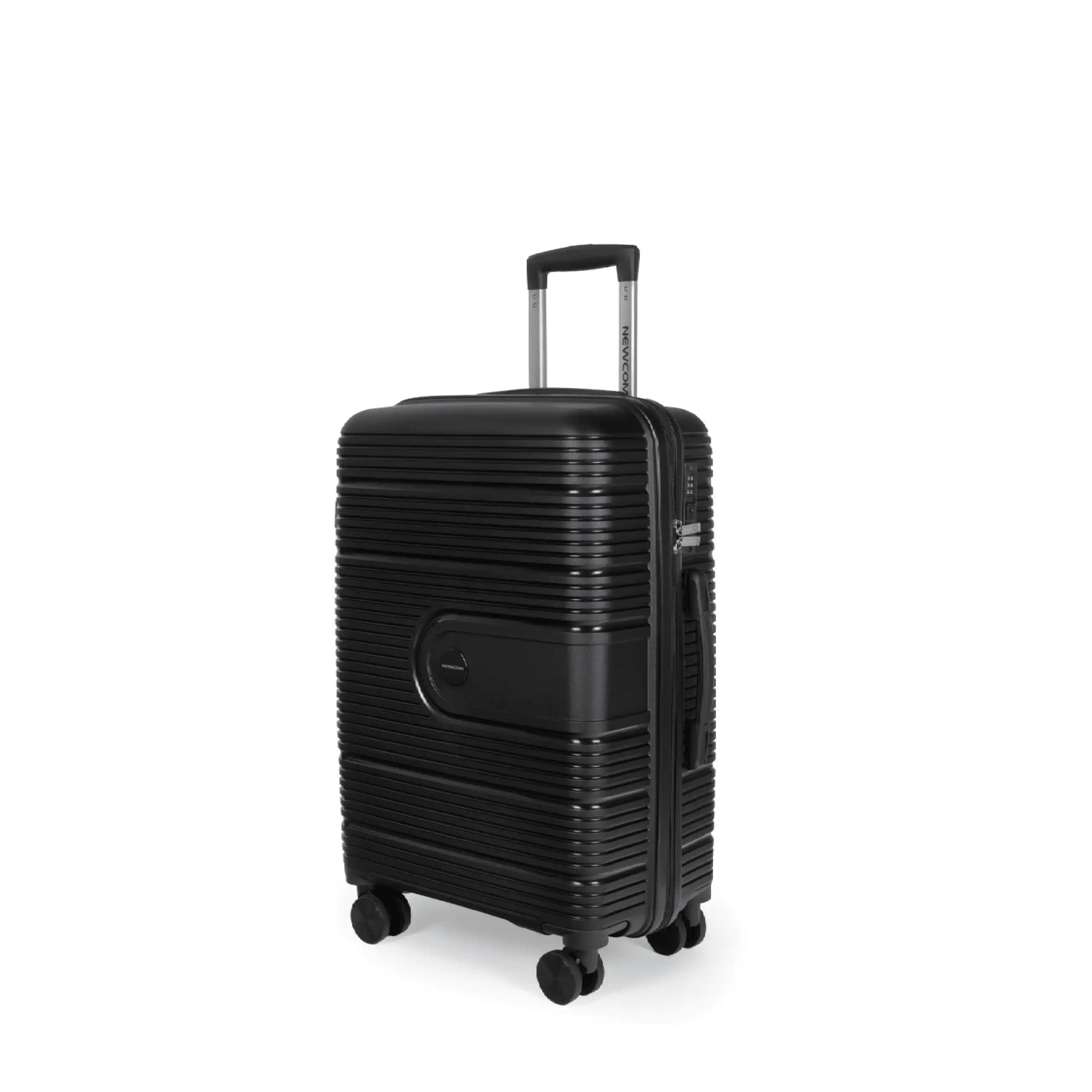 Βαλίτσα ταξιδιού καμπίνας Newcom (PP) N1594/50 μαύρο