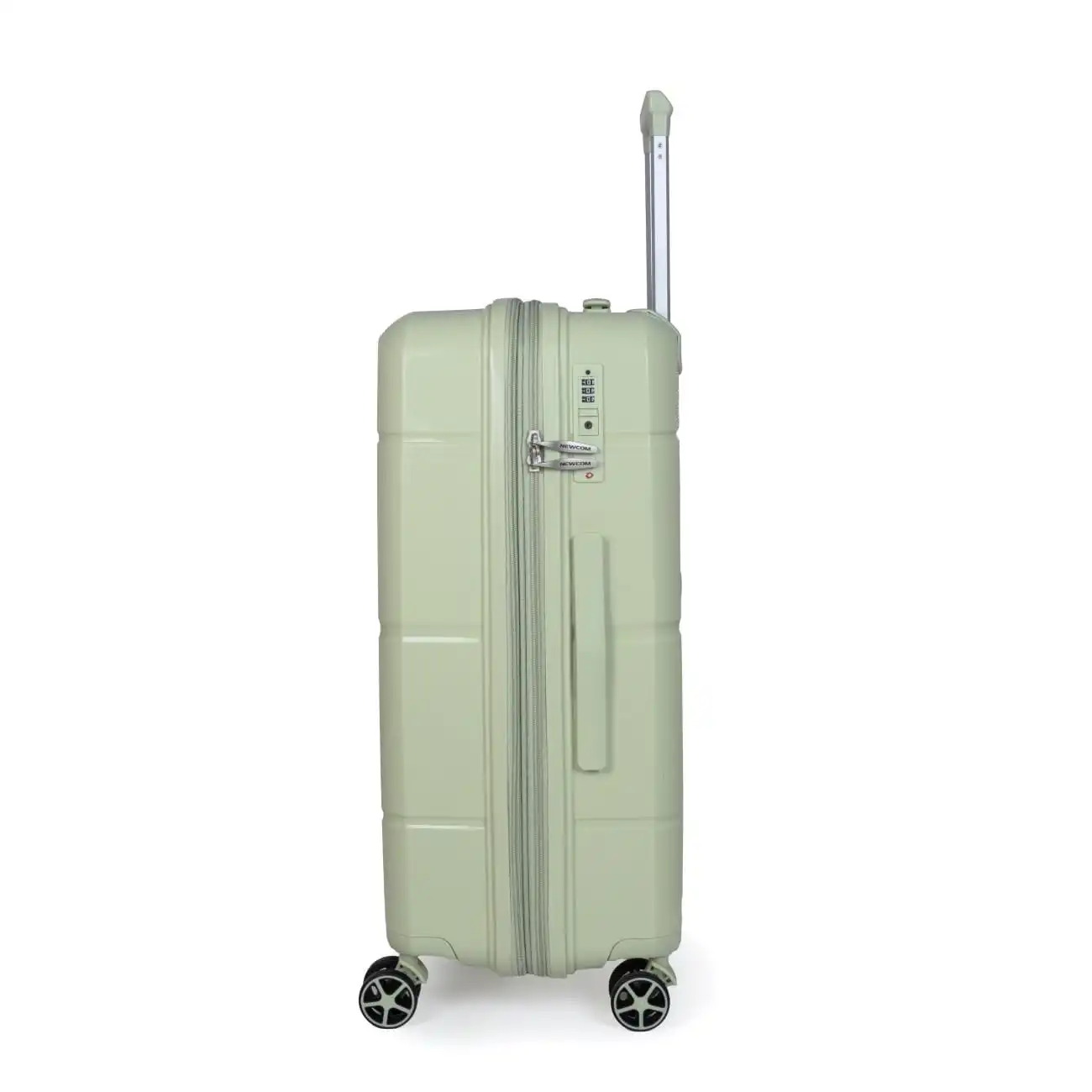 Βαλίτσα σκληρή Newcom (PP) μεγάλη N1595/70 Πράσινο
