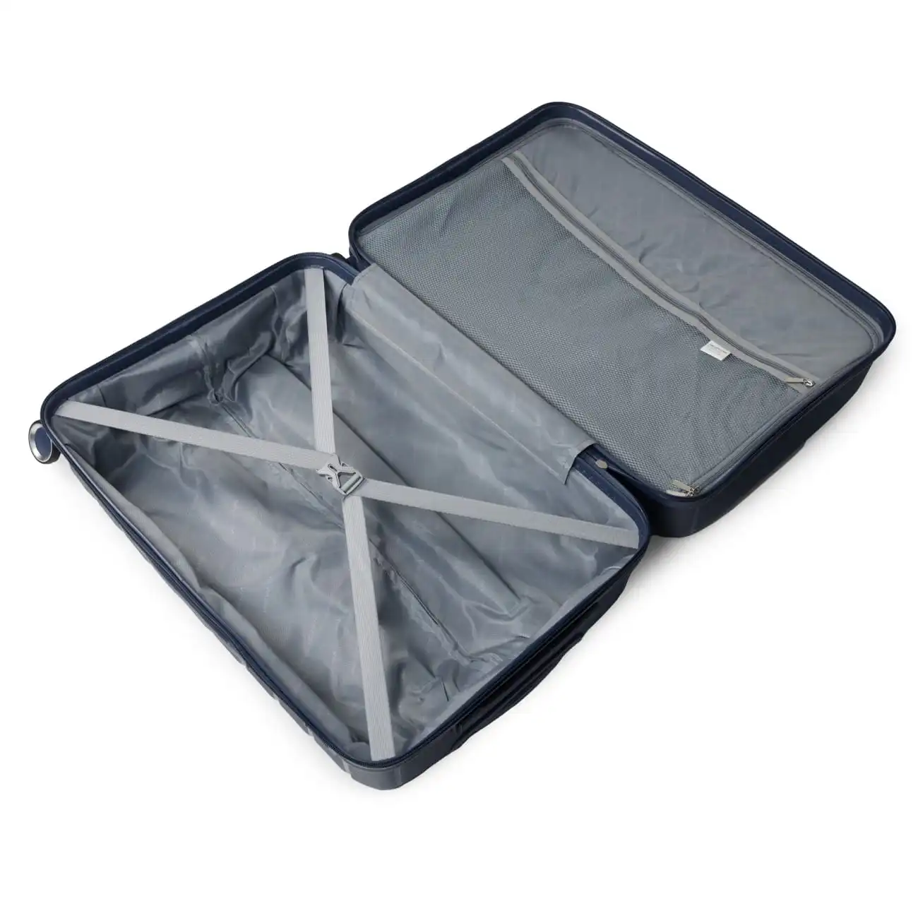 Βαλίτσα σκληρή άθραυστη μεσαία Newcom (PP) N1597/60 μπλε