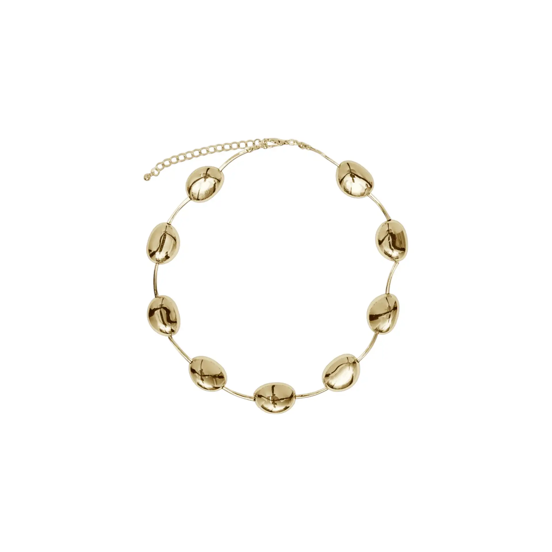 Γυναικείο κολιέ μεγάλες χάντρες