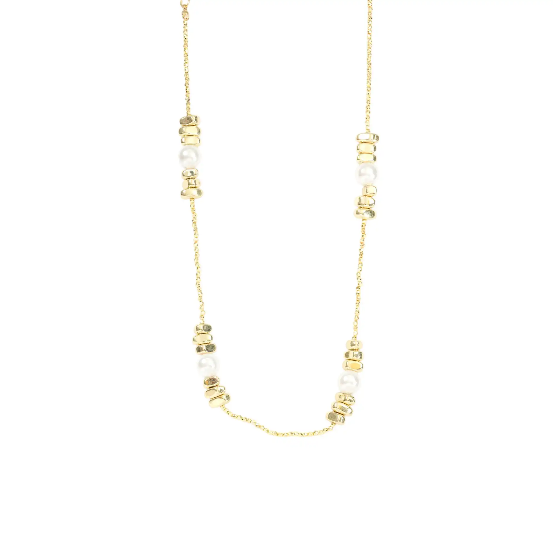 Γυναικείο κολιέ με πέρλες 10mm