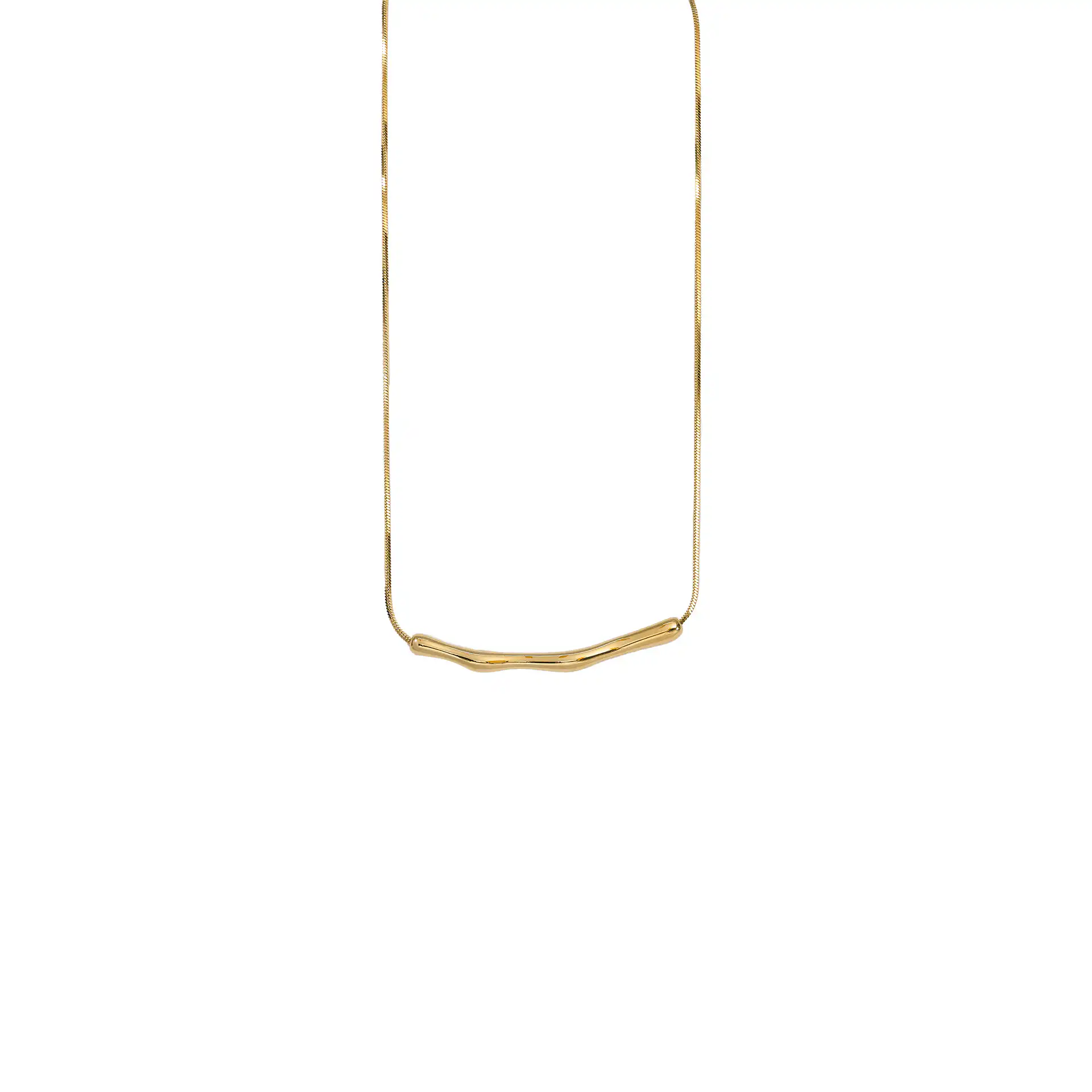 Γυναικείο κολιέ μεταλλικό στοιχείο