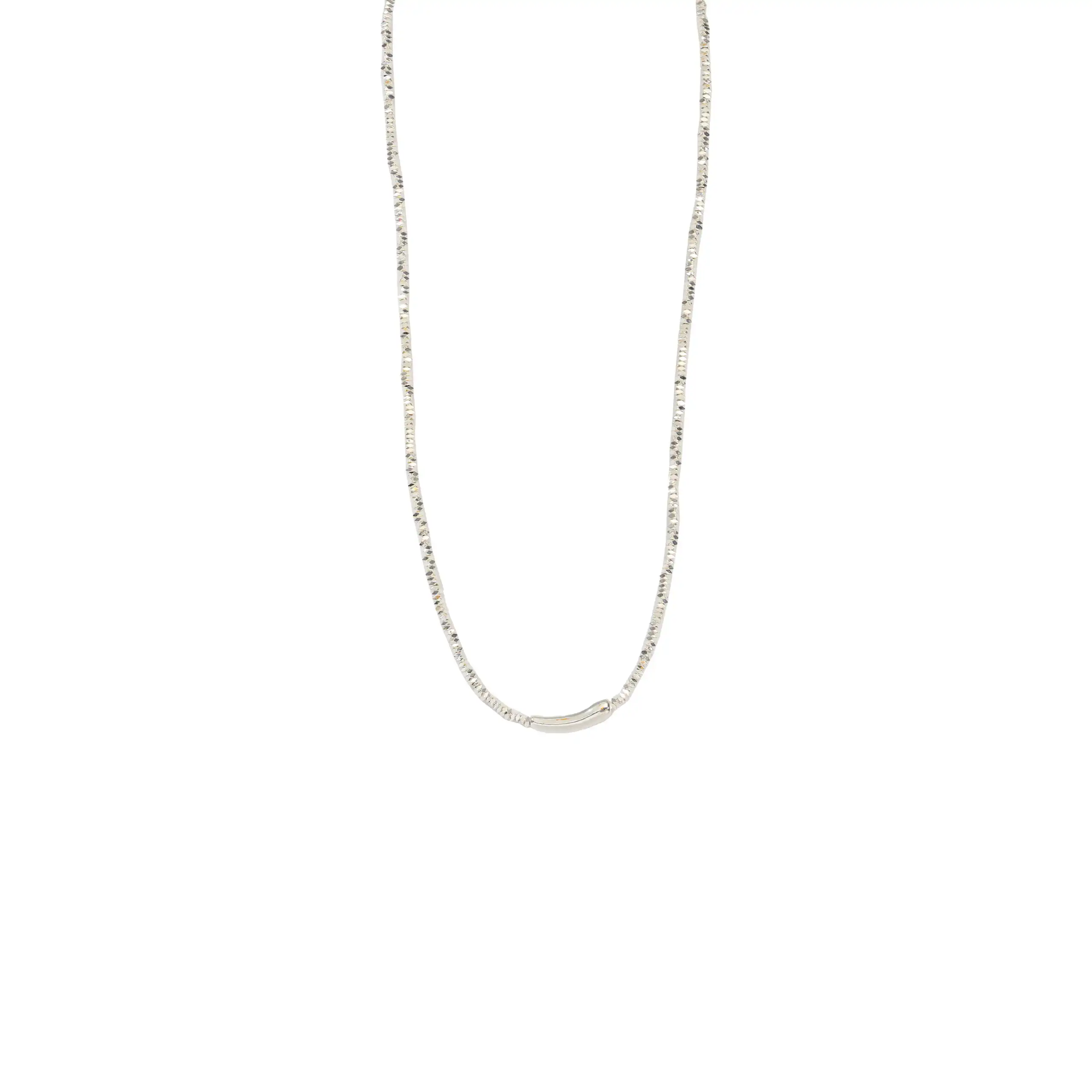 Γυναικείο κολιέ μεταλλικό στοιχείο