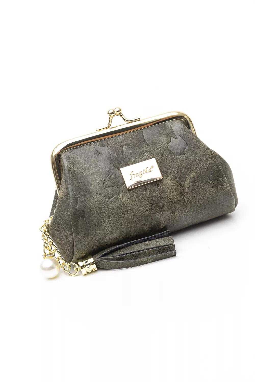 Κερματοθήκη πορτοφόλι με στόμιο