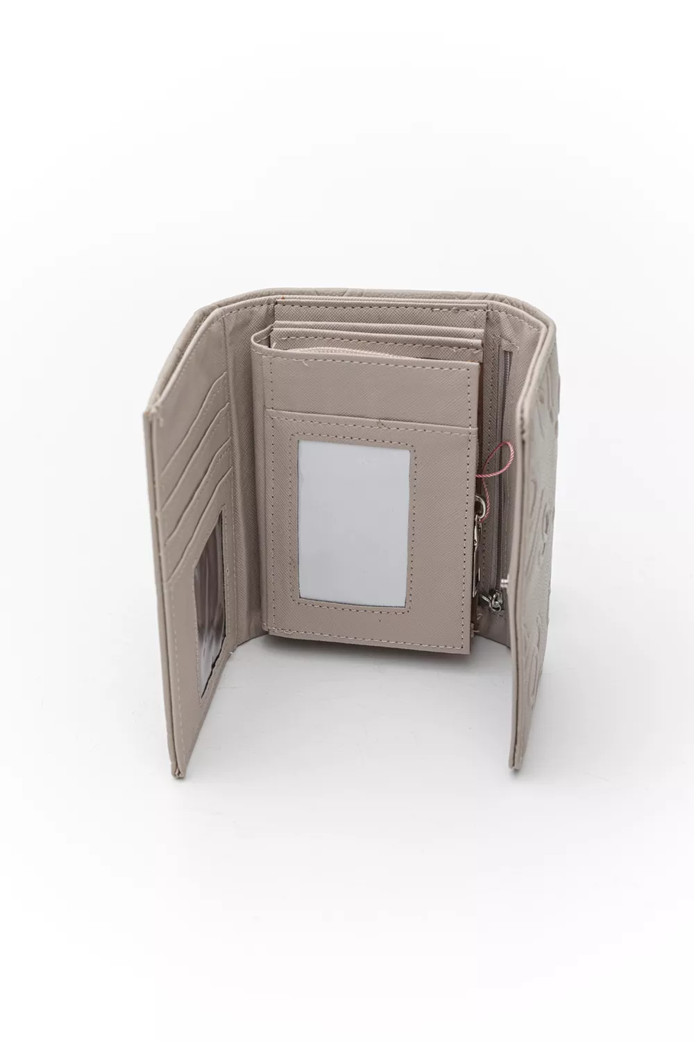 Μεσαίο πορτοφόλι με καπάκι letters