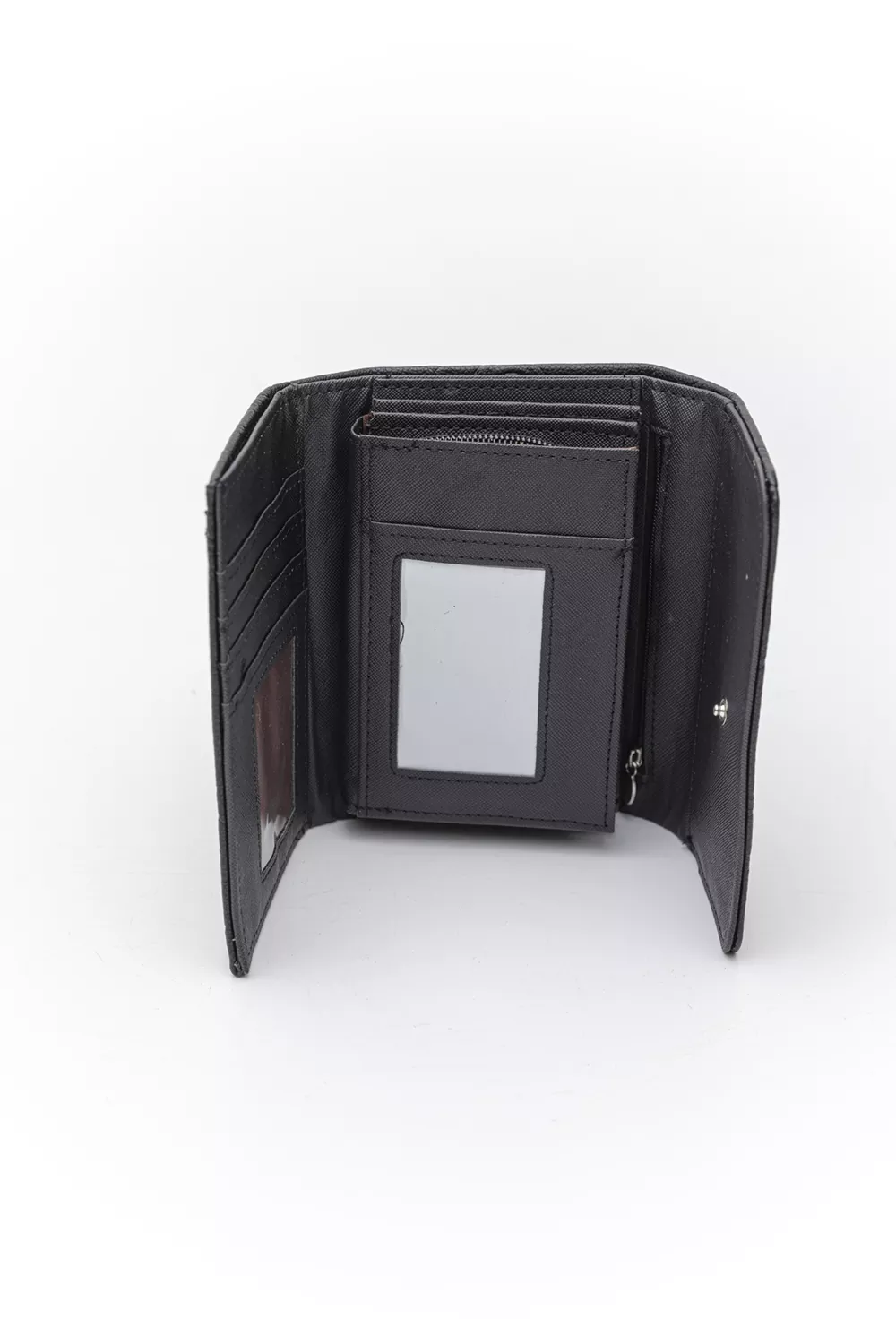 Μεσαίο πορτοφόλι με καπάκι letters