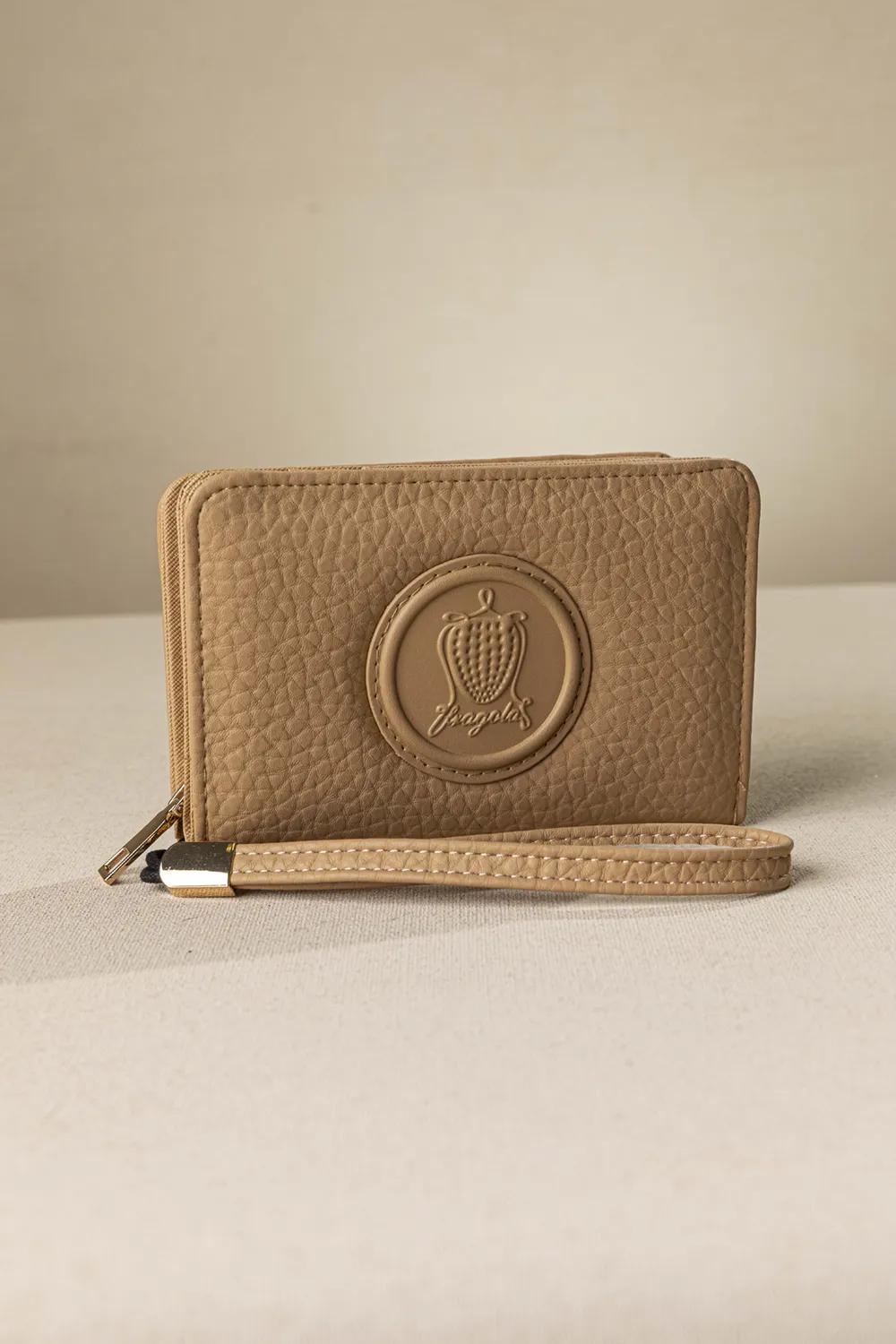 Πορτοφόλι με διπλό άνοιγμα και casual logo