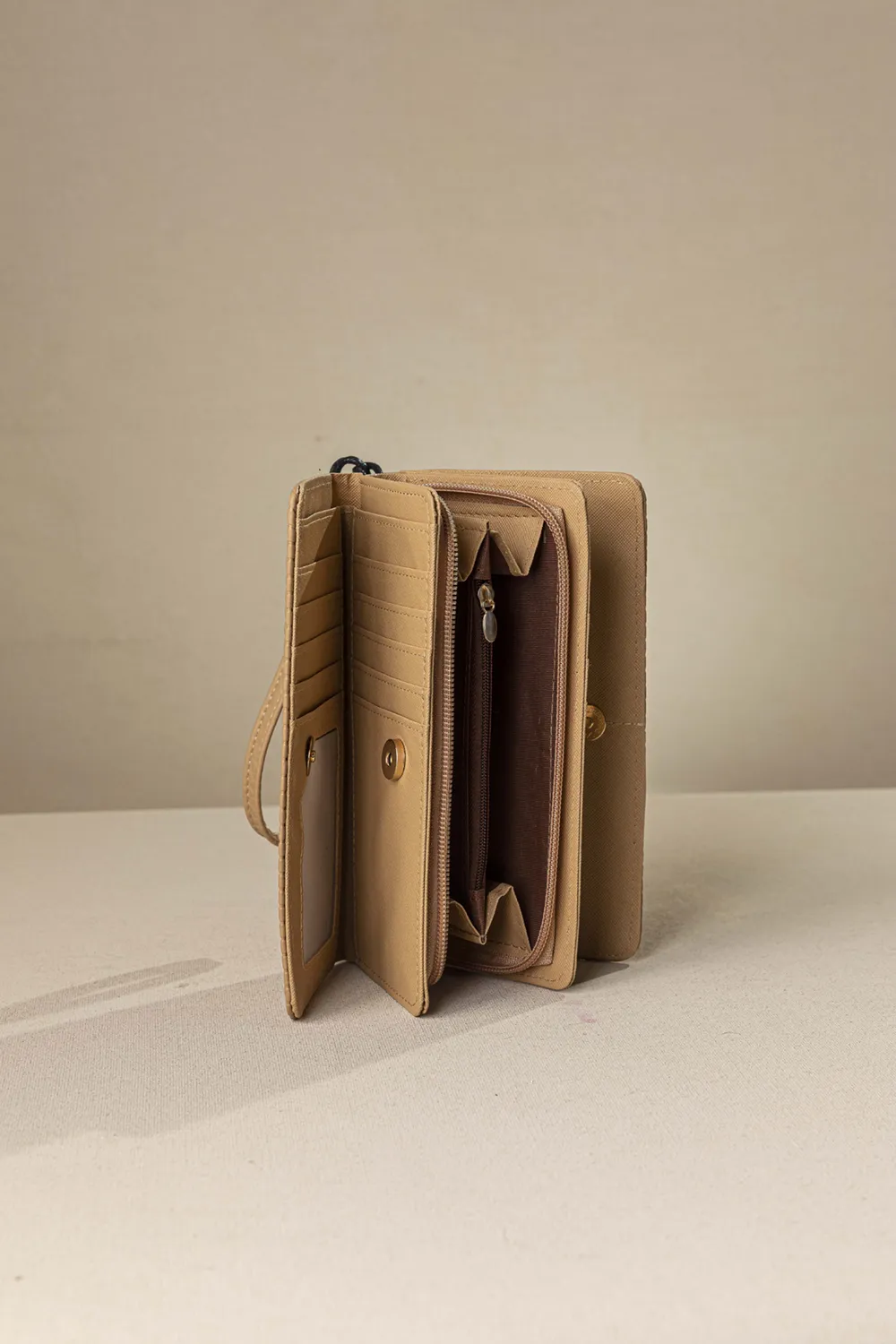 Μεγάλο πορτοφόλι με διπλό άνοιγμα