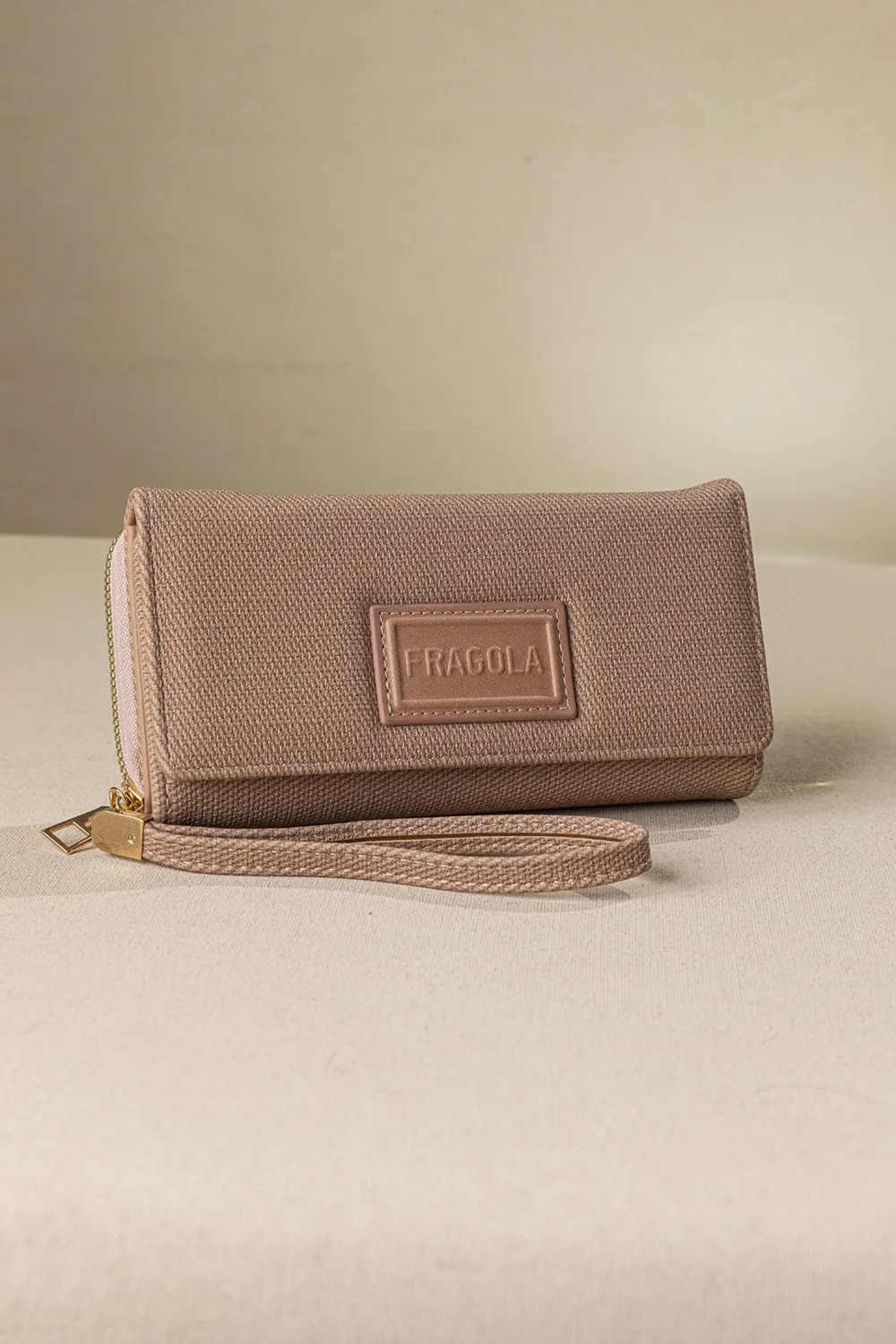 Μεγάλο πορτοφόλι με καπάκι και φερμουάρ