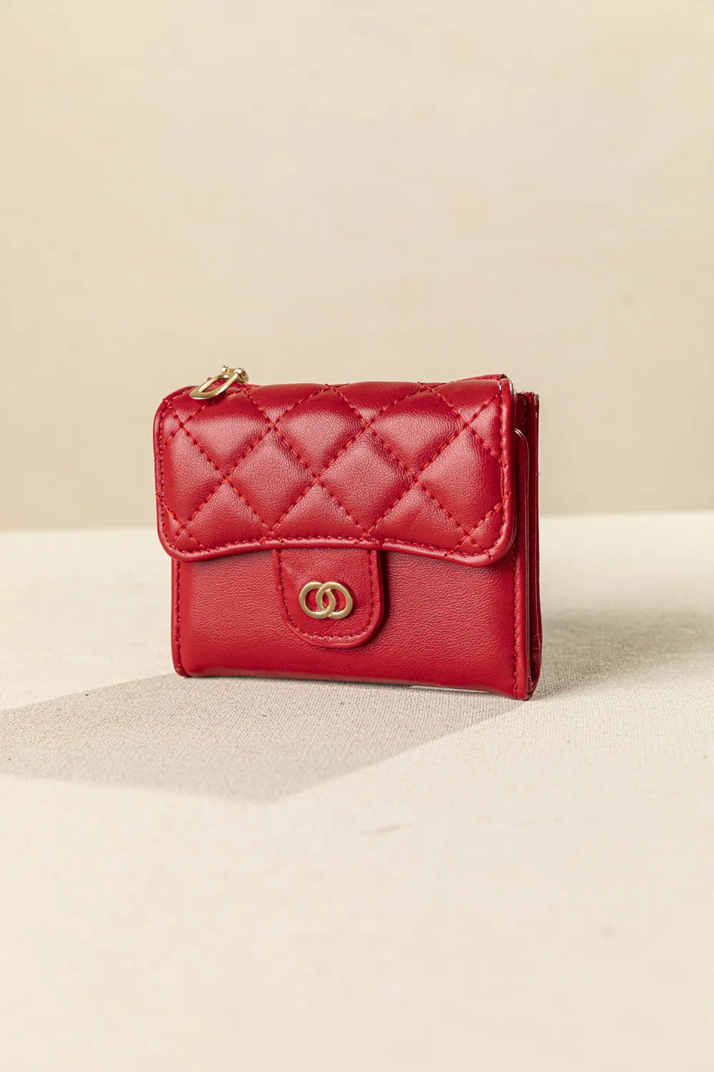 Καπιτονέ μικρό πορτοφόλι