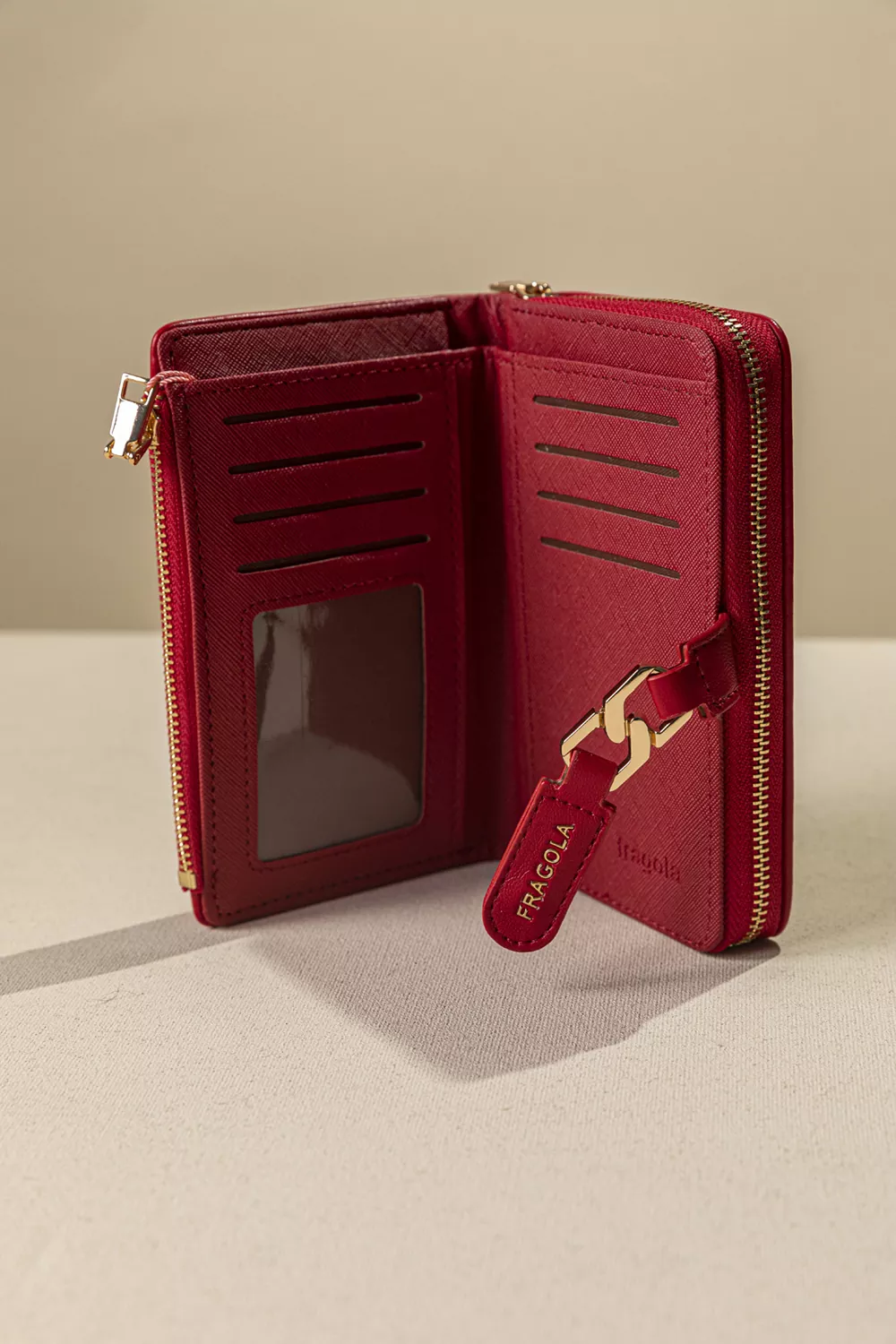 Μεσαίο πολυθέσιο γυναικείο πορτοφόλι