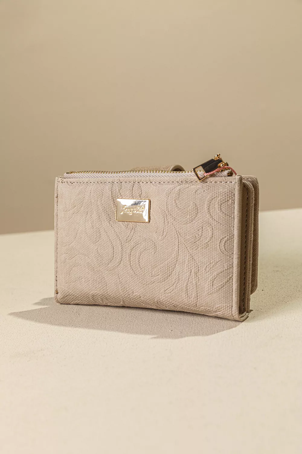 Πολυθέσιο πορτοφόλι με γλώσσα μεσαίου μεγέθους