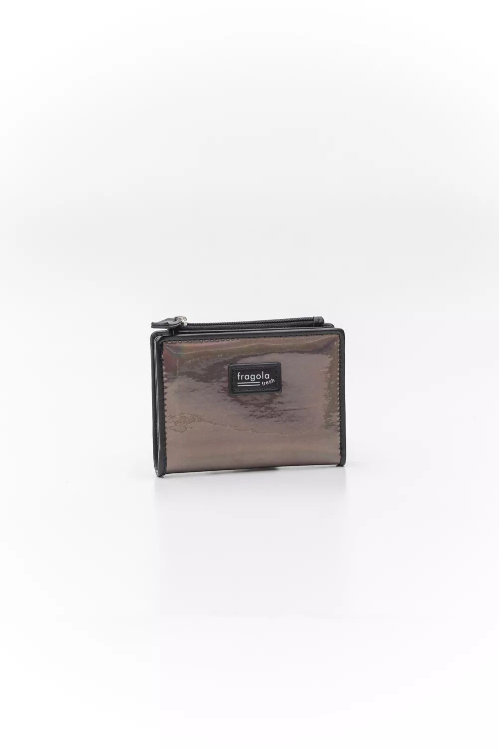 Μικρό πορτοφόλι με κουμπί Letters